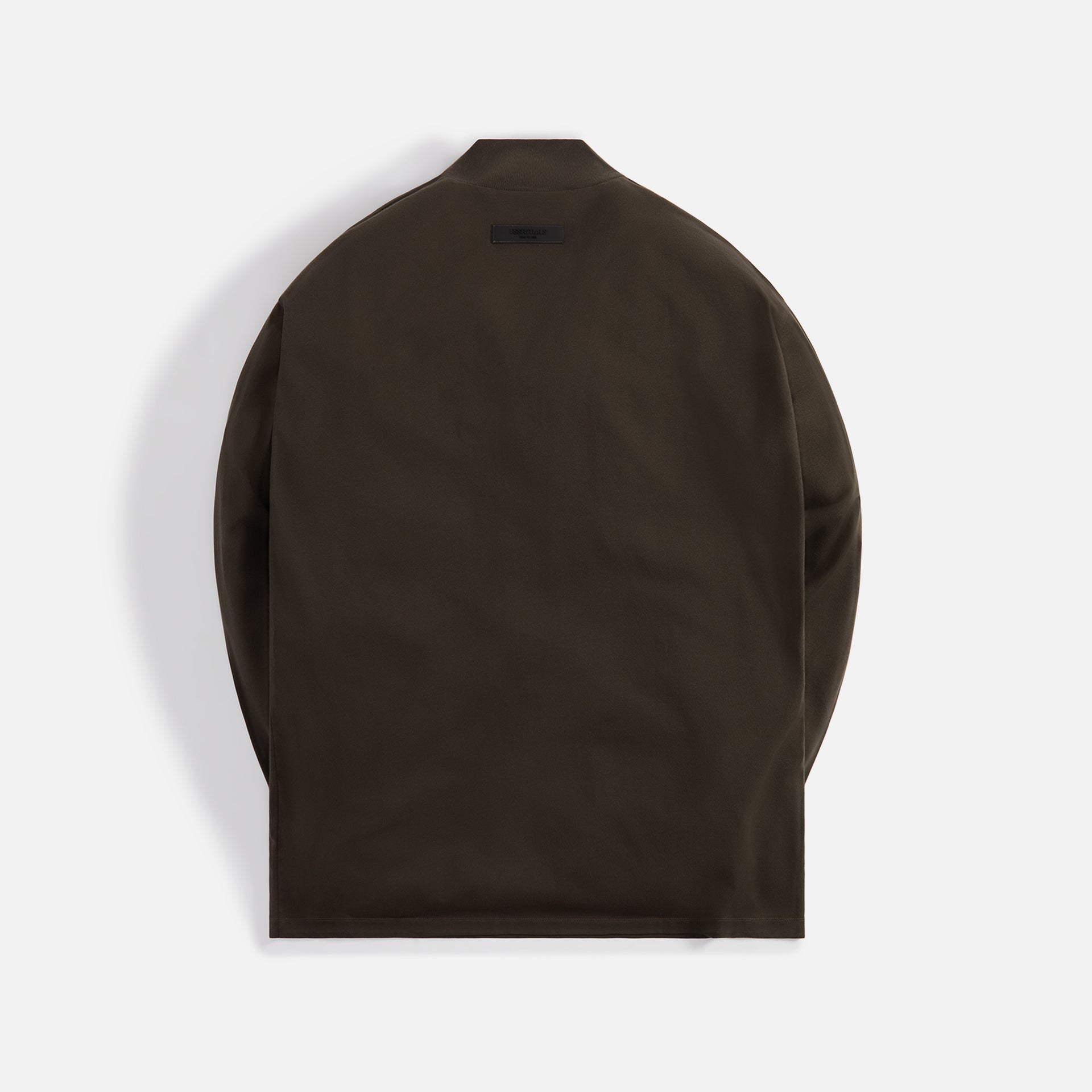 Essentials Long Sleeve Tee - Off-Black