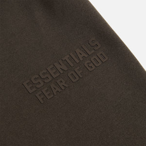 Essentials Fleece Relaxed Sweatpants - Off-Black