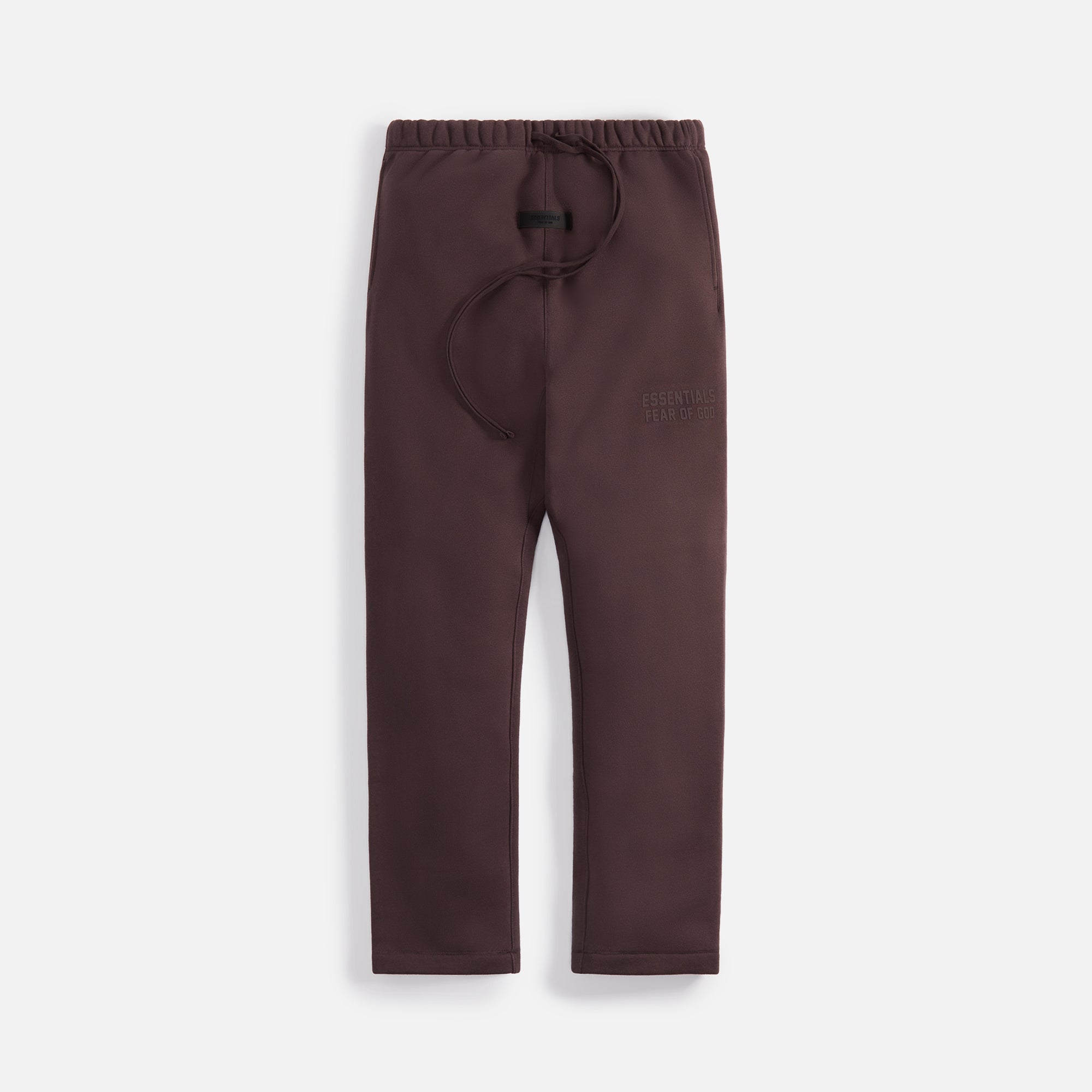 Essentials Fleece Relaxed Sweatpants - Plum