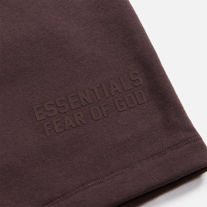Essentials Fleece Shorts - Plum