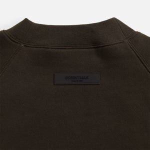 Essentials Fleece Crewneck Sweatshirt - Off-Black