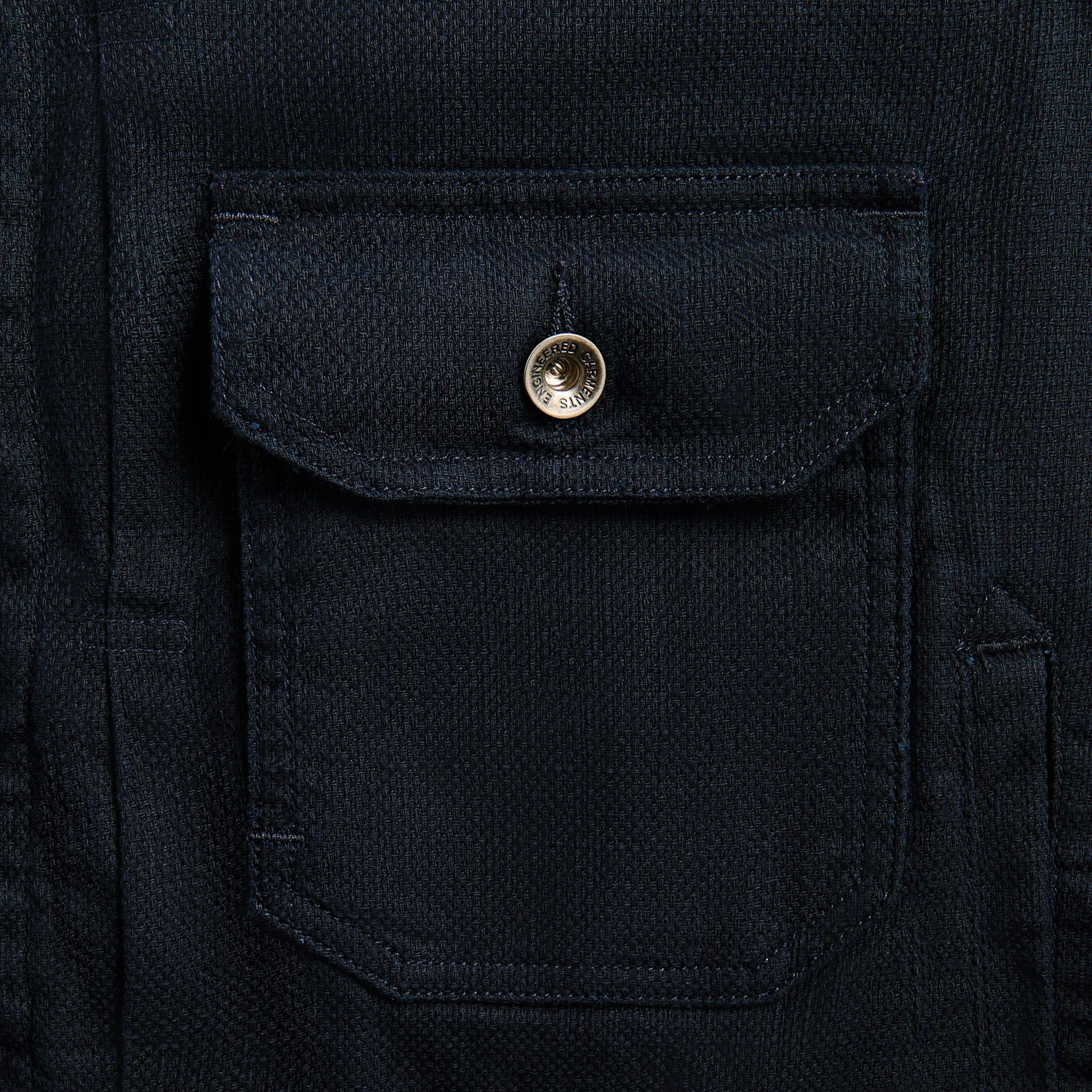 Engineered Garments Trucker Jacket CL Java Cloth - Dark Navy