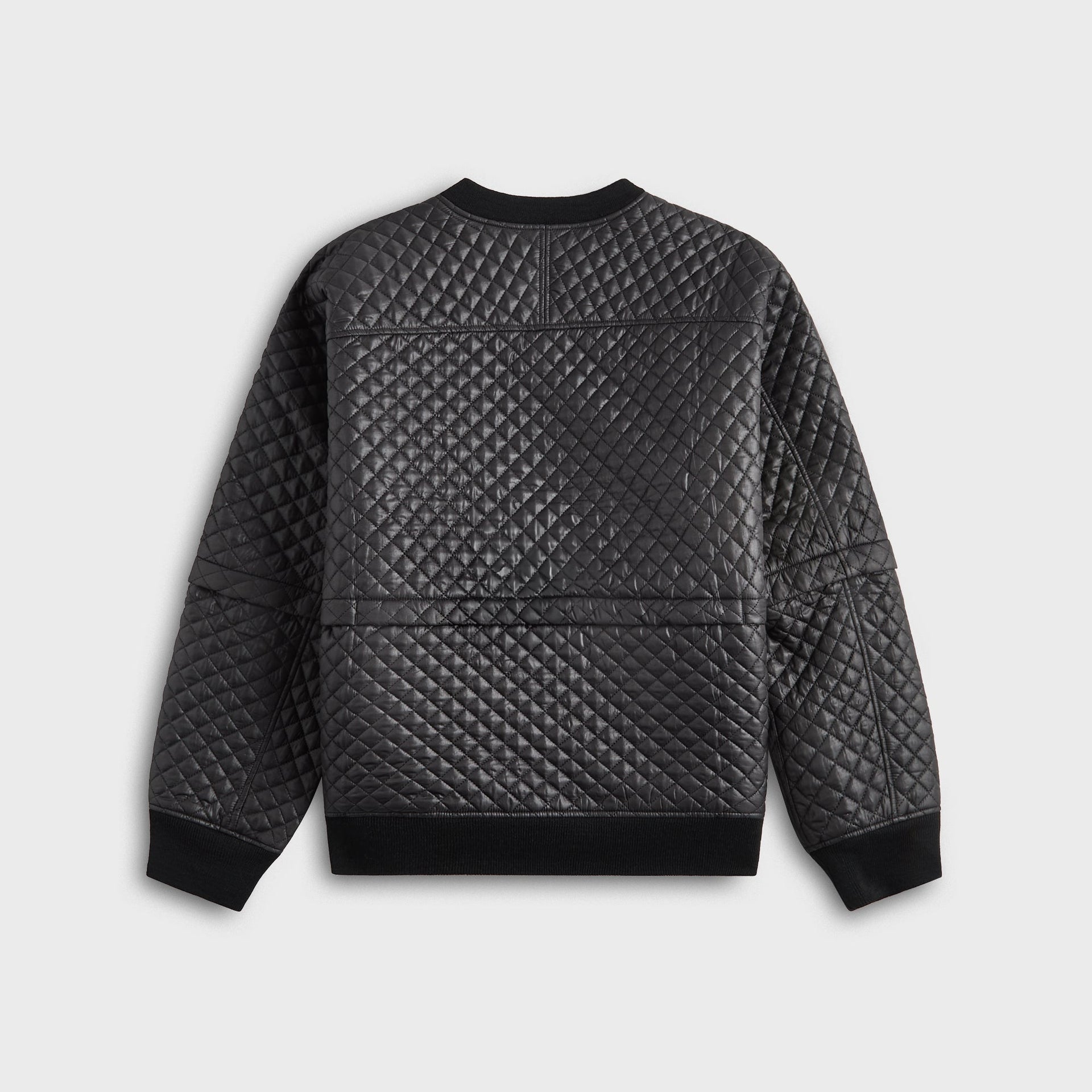Engineered Garments Polyester Small Diamond Quilt Wind Pull -  Black