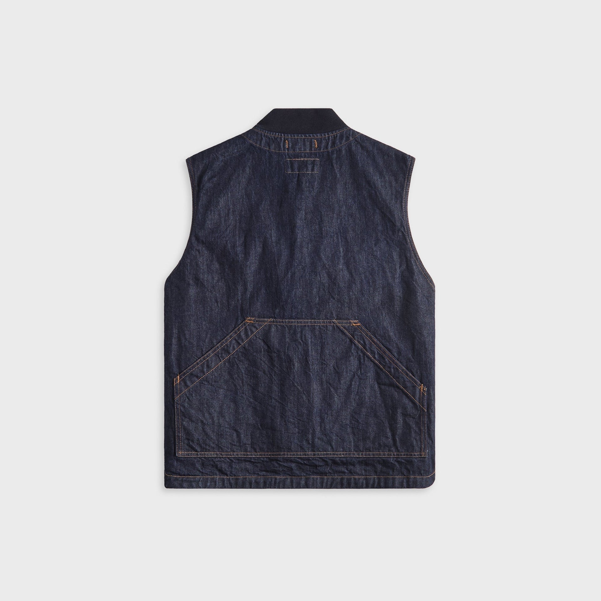 Engineered Garments Workaday 12oz Cone Denim Utility Vest - Indigo