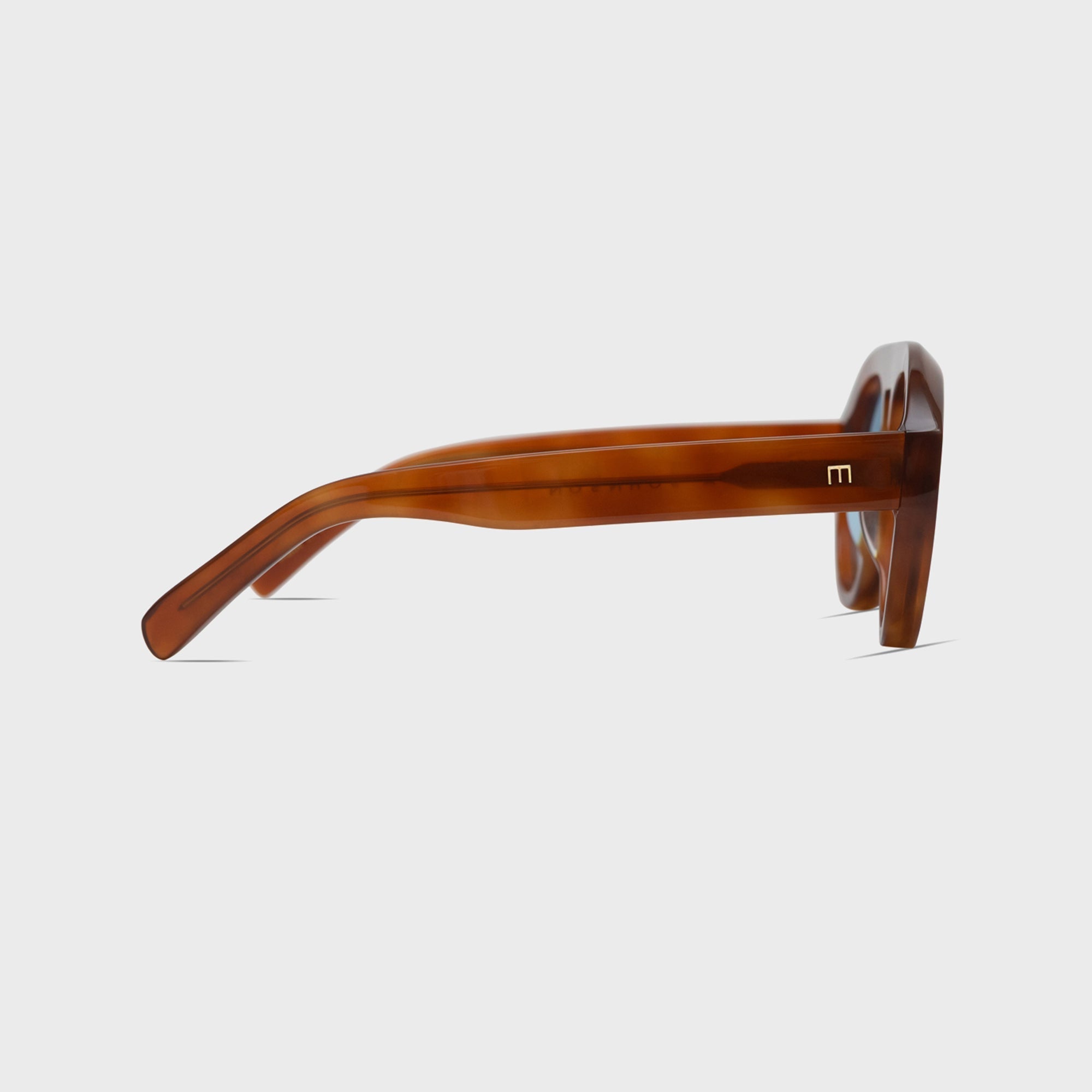 Elisa Johnson Val Sunglasses - Light Brown / Tortoise Blue – Kith