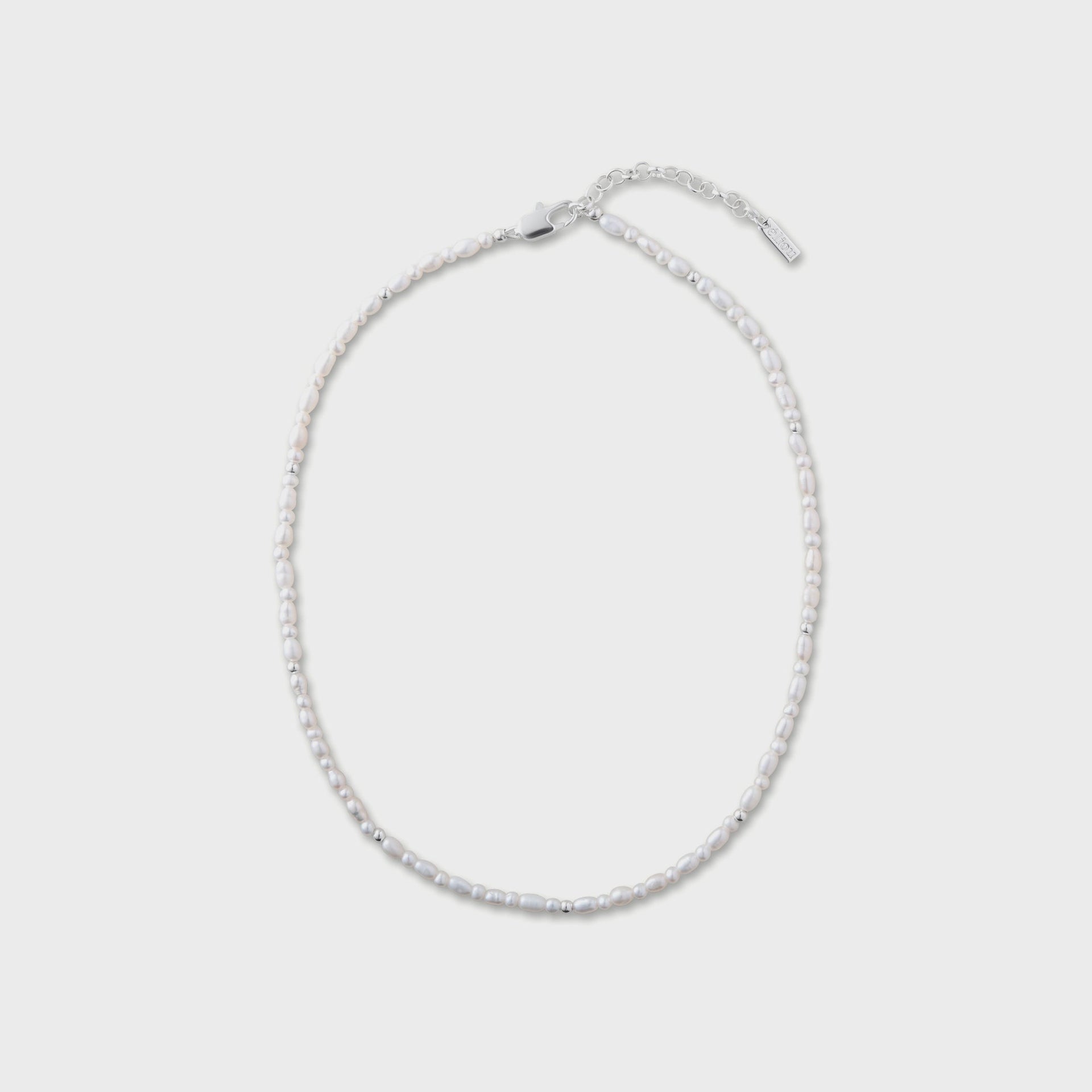 Eliou Bianco Necklace - Pearl / Silver
