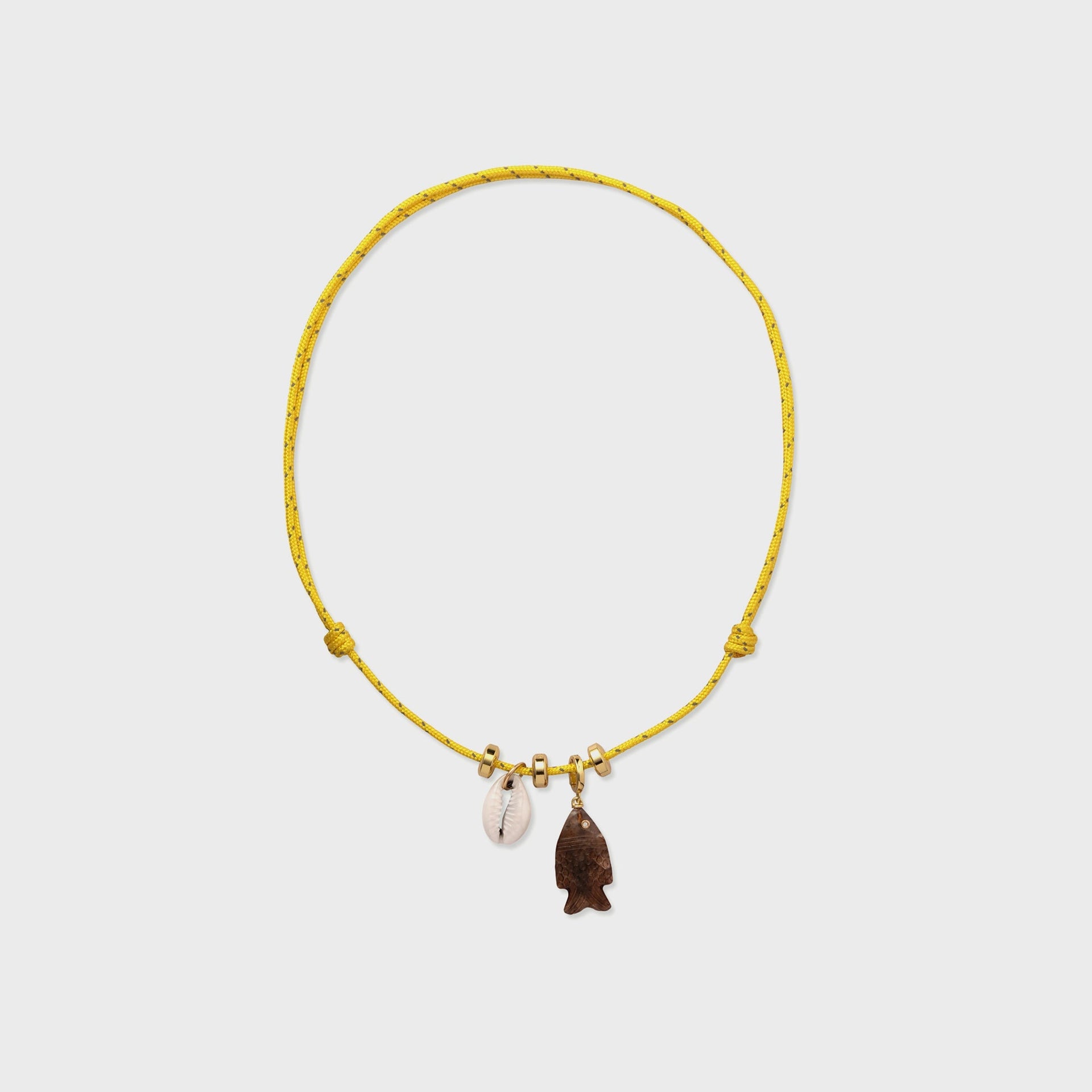 Eliou Bass Necklace - Yellow