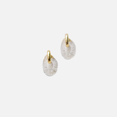 Eliou Bonnie Earrings - Clear / Gold
