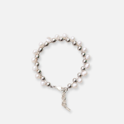 Eliou Elter Bracelet - Silver / Pearls
