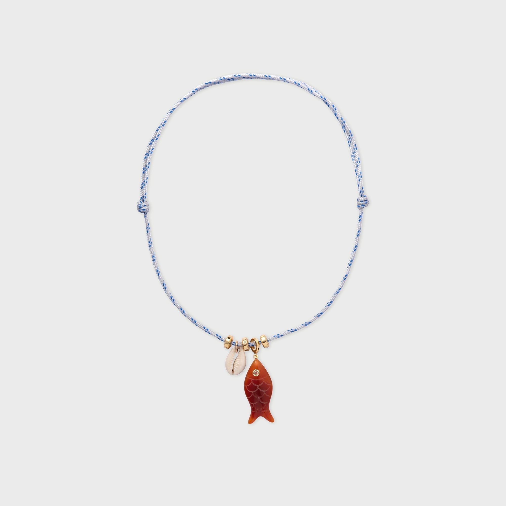 Eliou Snapper Necklace - Blue – Kith