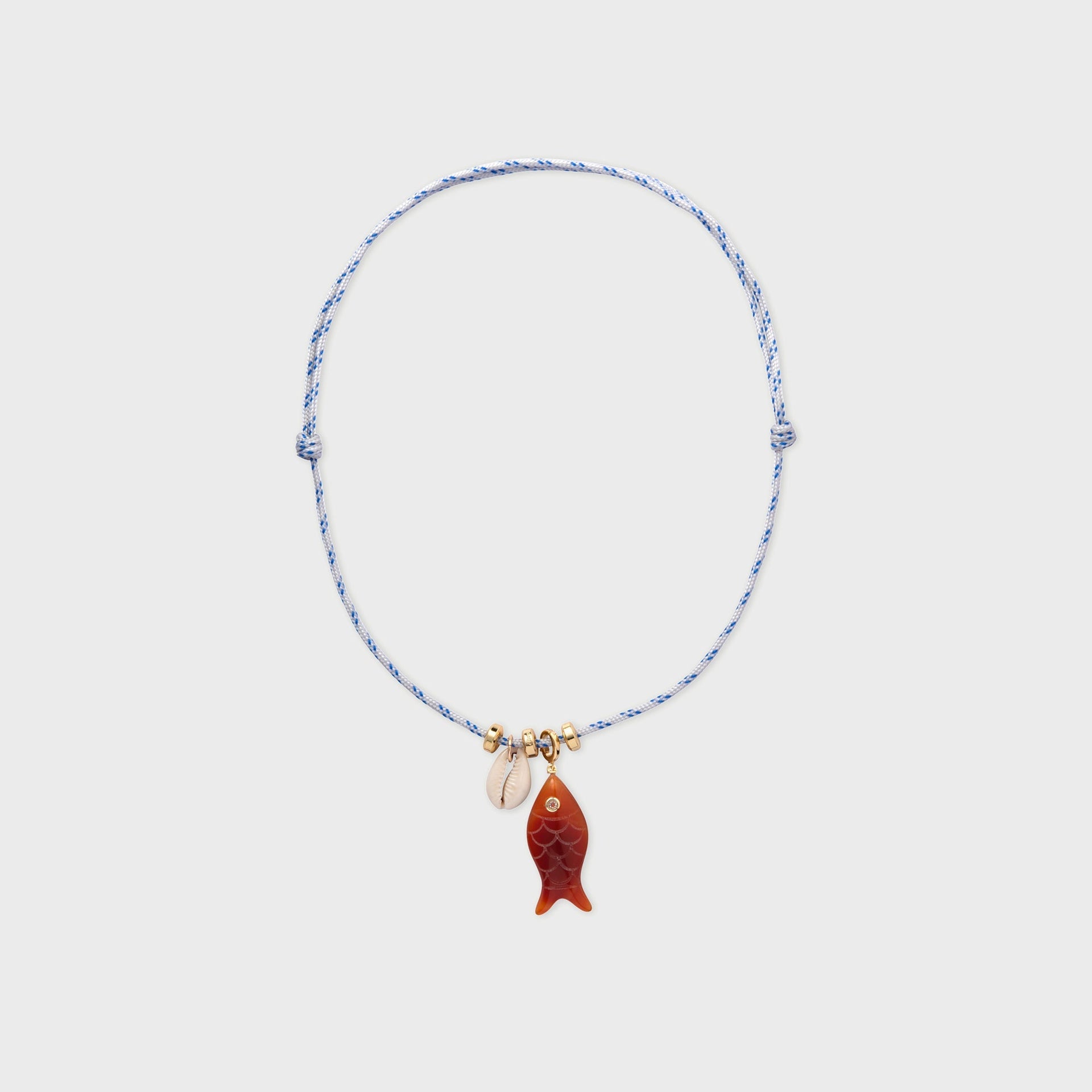 Eliou Snapper Necklace - Blue