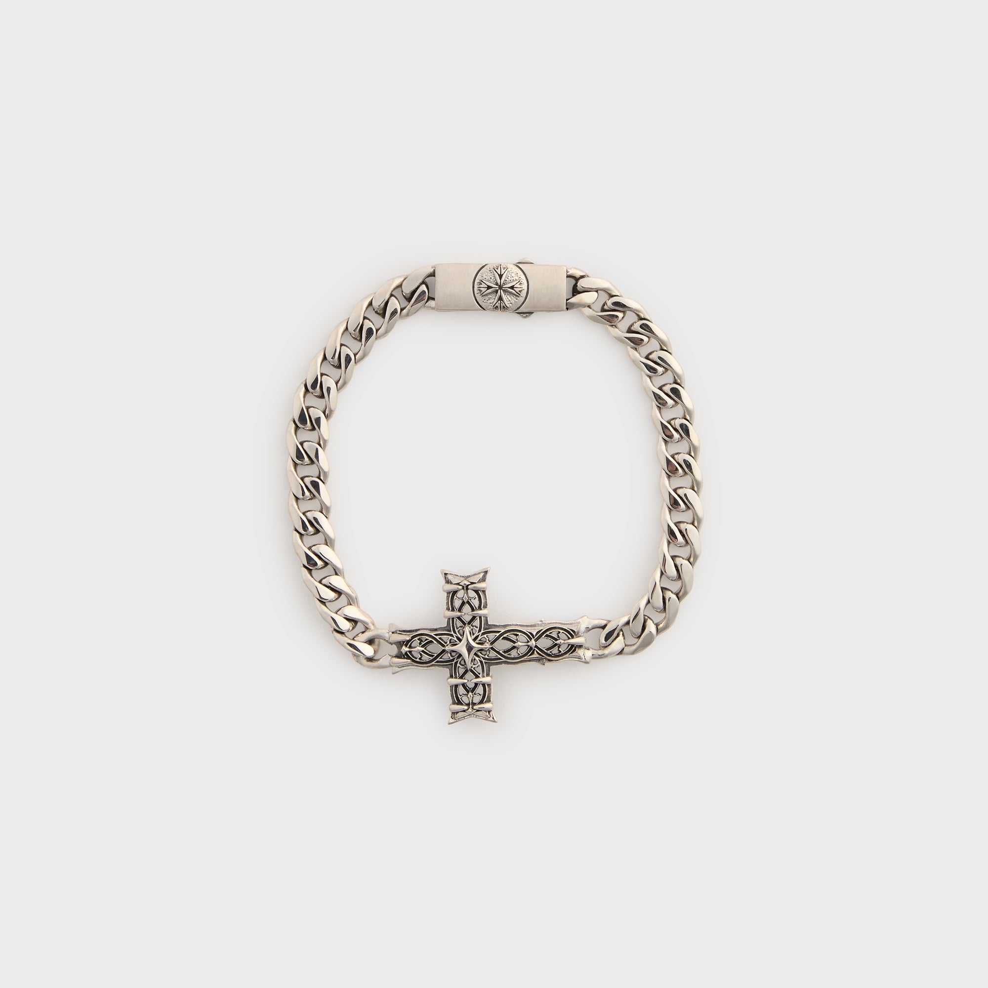 Emanuele Bicocchi Reissue Notre Cross Cross Chain Bracelet