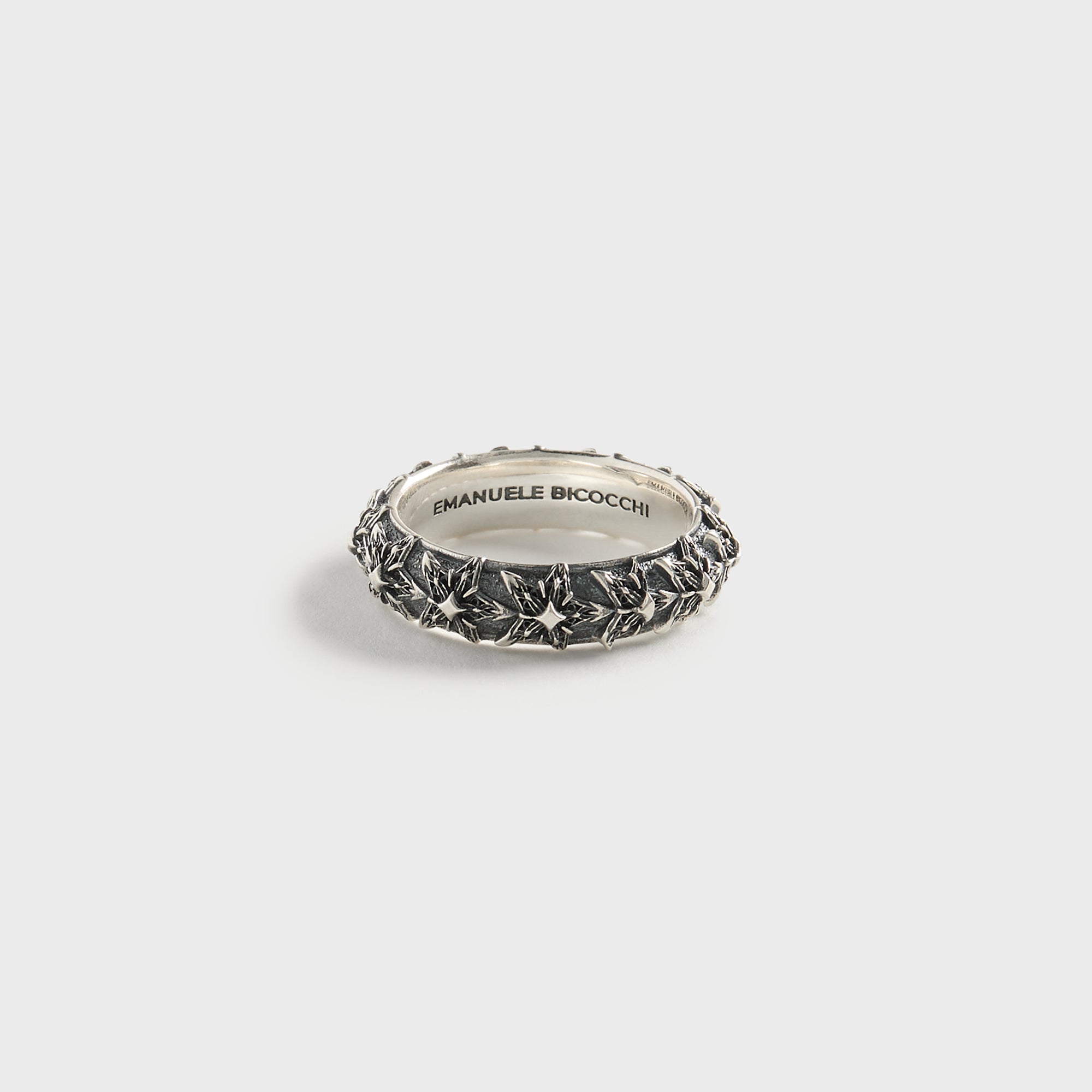 Emanuele Bicocchi Stella Band Ring - Silver – Kith