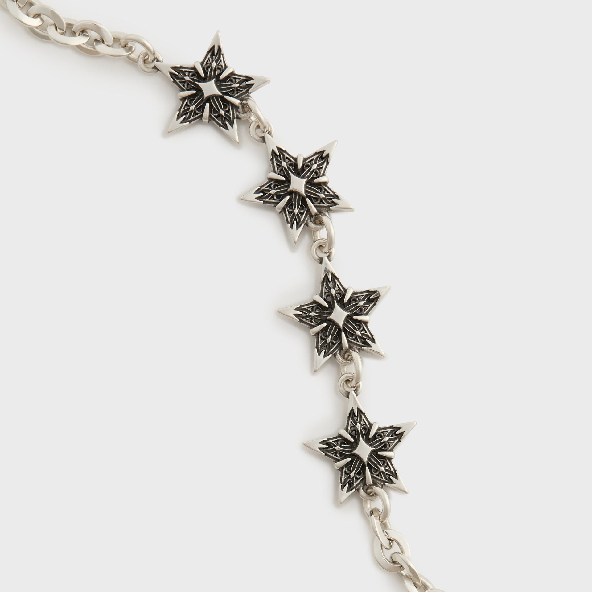 Emanuele Bicocchi Stella Notre Dame Small Bracelet - Silver