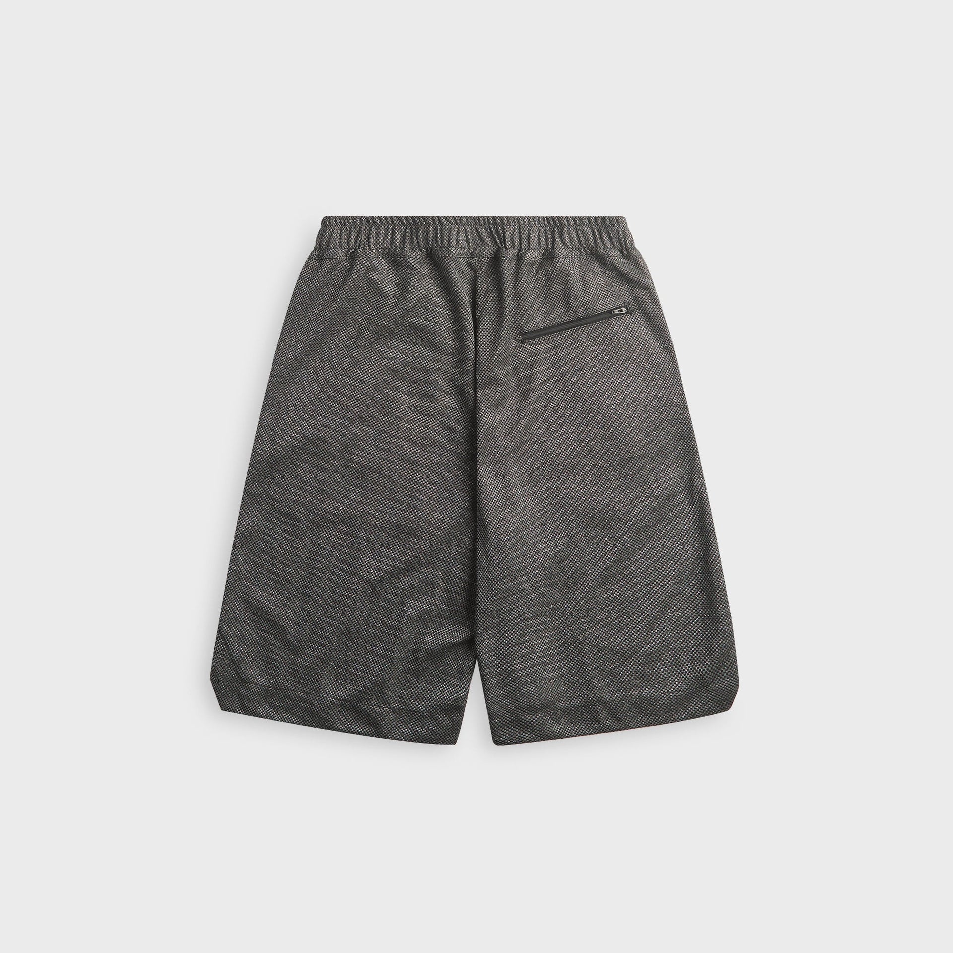 Engineered Garments Lurex Knit Jersey BB Short - Black / Silver