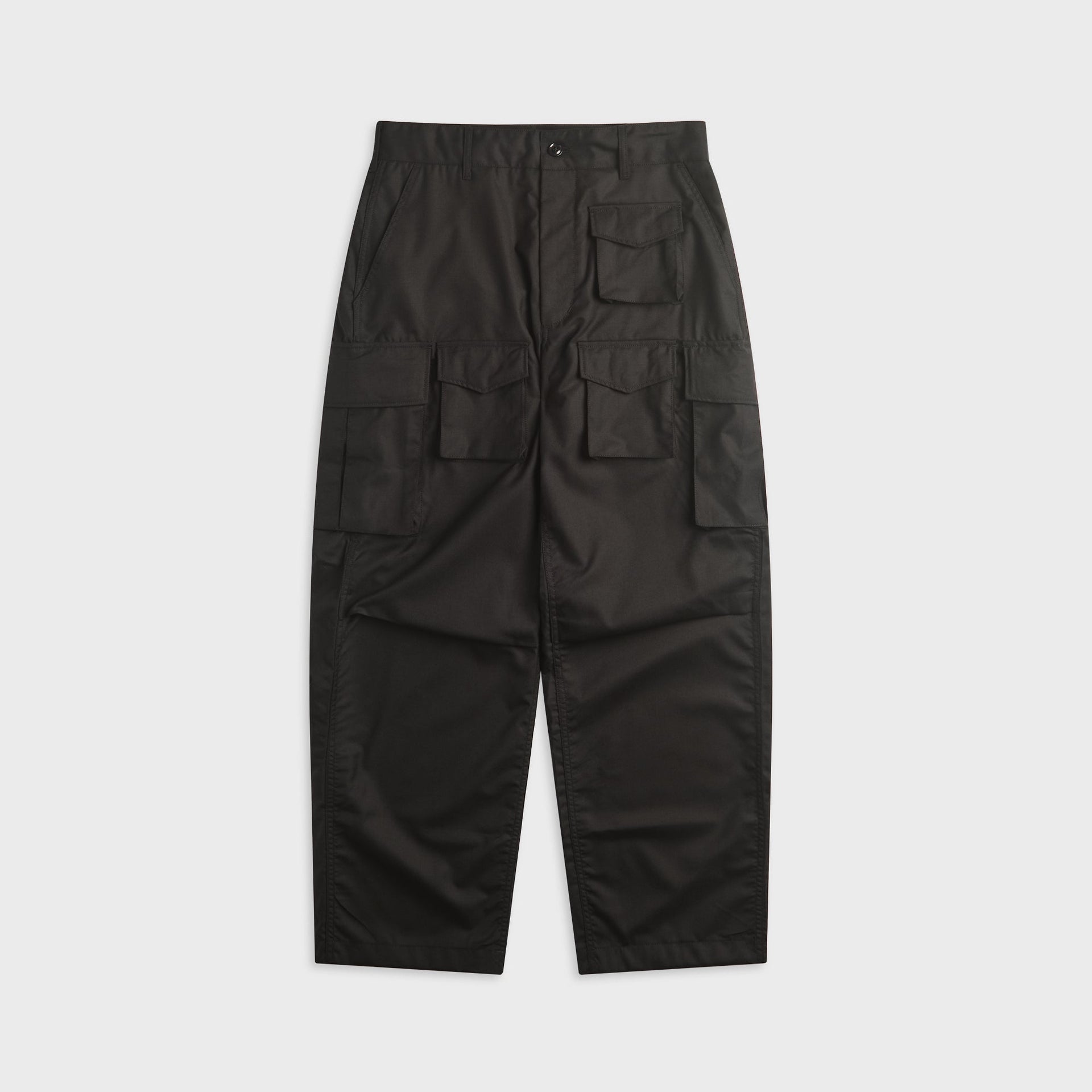 Engineered Garments FA Pant - Black Tropical Wool