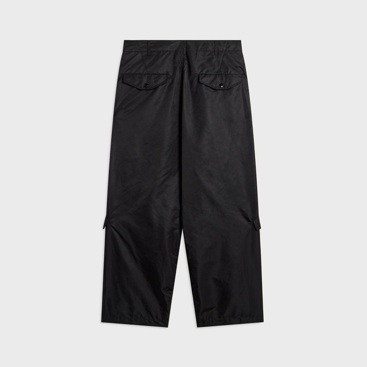 Engineered Garments AF Over Pant - Black Flight Satin Nylon