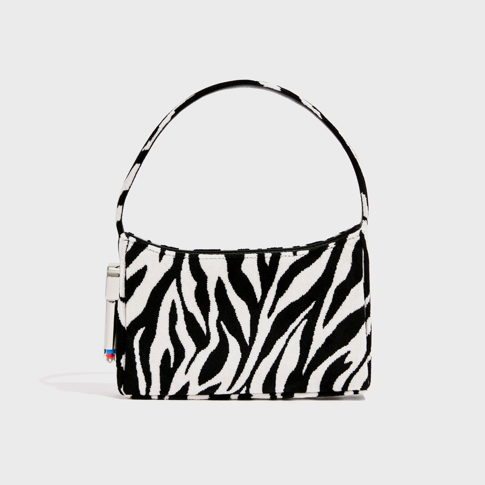 Edie Parker Animal Print Burn Bag - Zebra