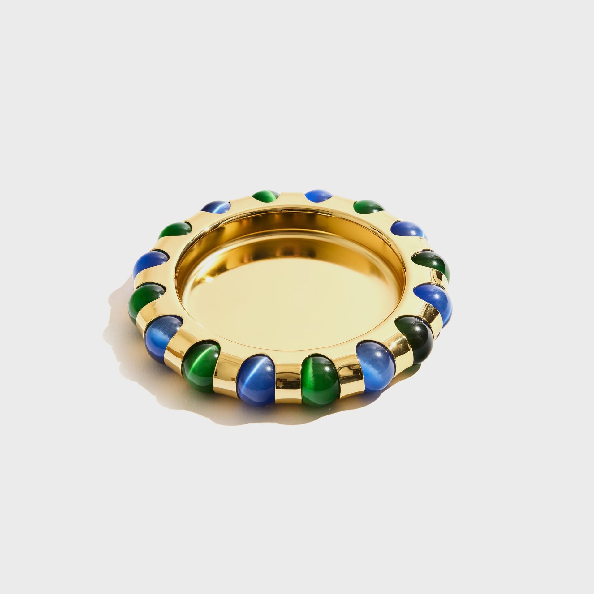 Edie Parker Marble Dish - Lagoon