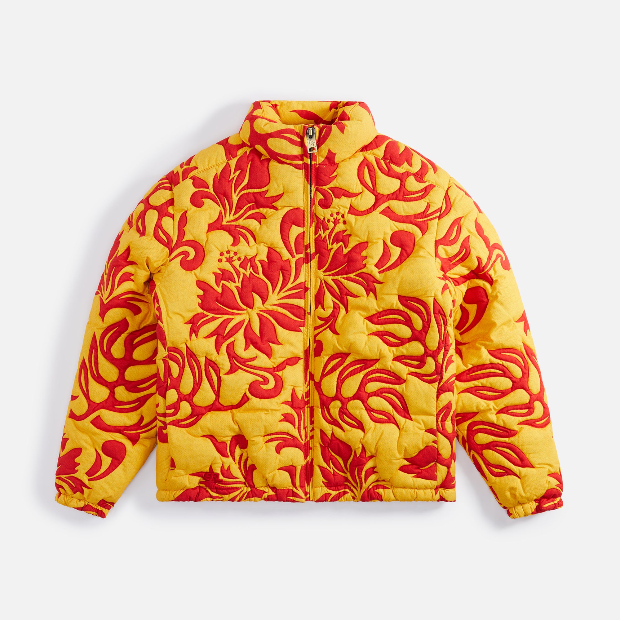 ERL Printed Quilted Puffer - Tropical Flowers – Kith