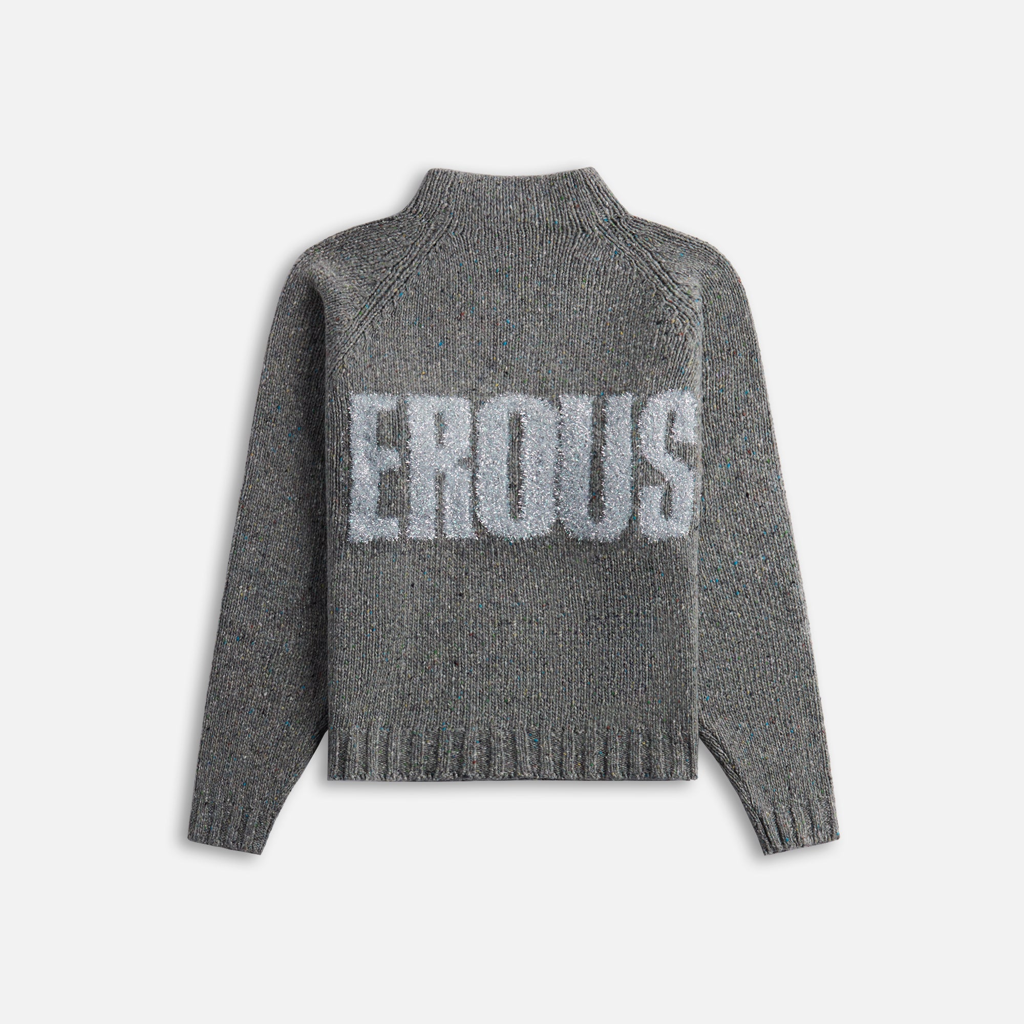 ERL Open Neck Dangerous Sweater - Grey – Kith