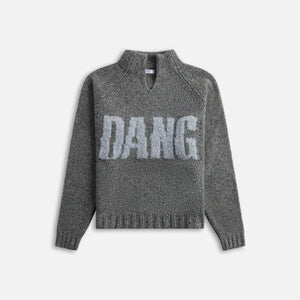 ERL Open Neck Dangerous Sweater cou - Grey