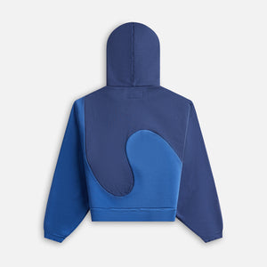 ERL Unisex Swirl Hoodie - Blue