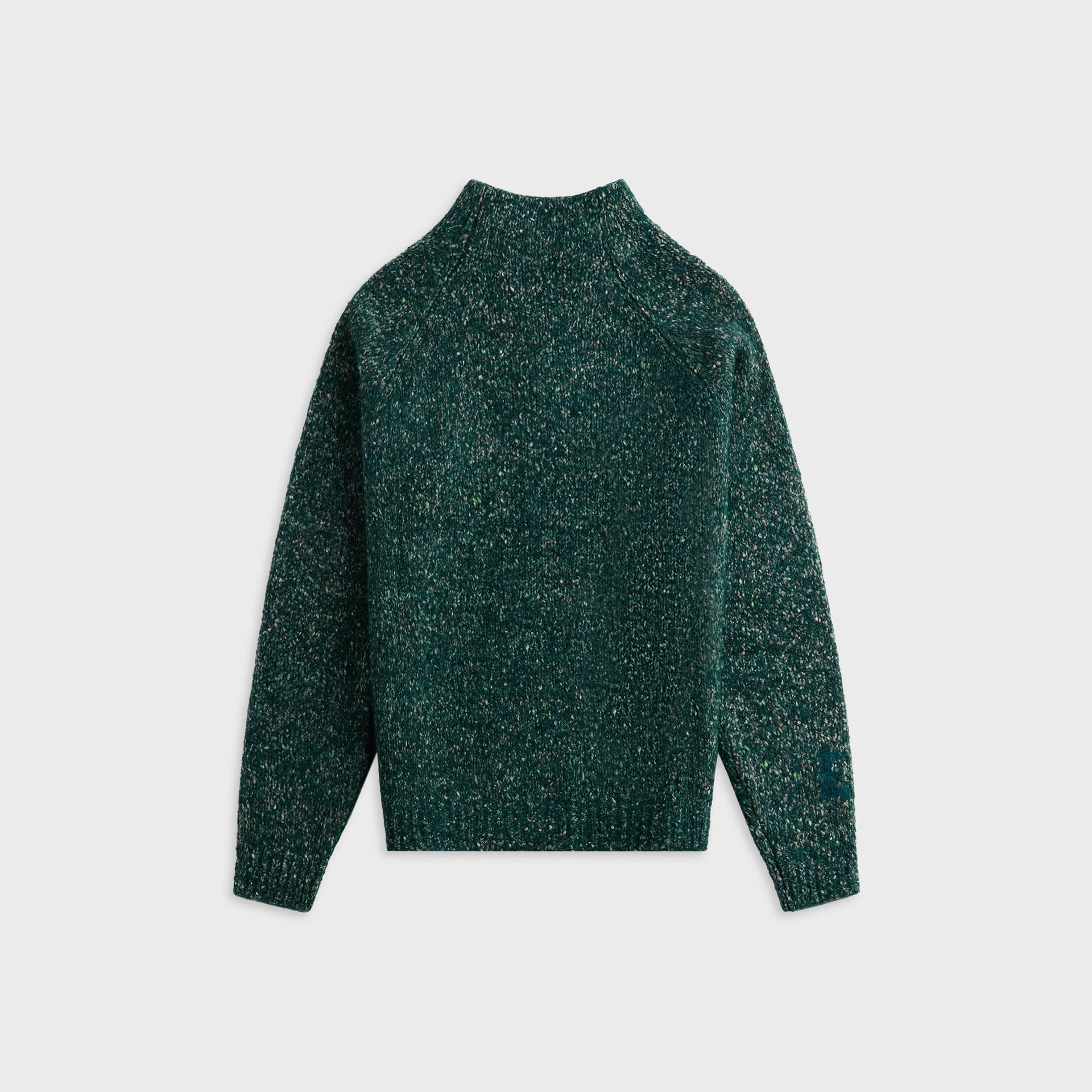 ERL Slit Neck Alpaca Sweater Knit - Dark Green