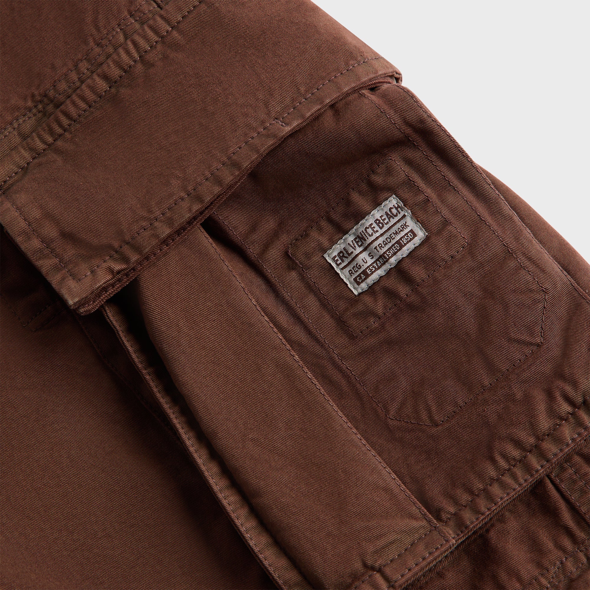 専用　ERL cargo pants ERL: Brown Zip-Off Cargo Pants | SSENSE