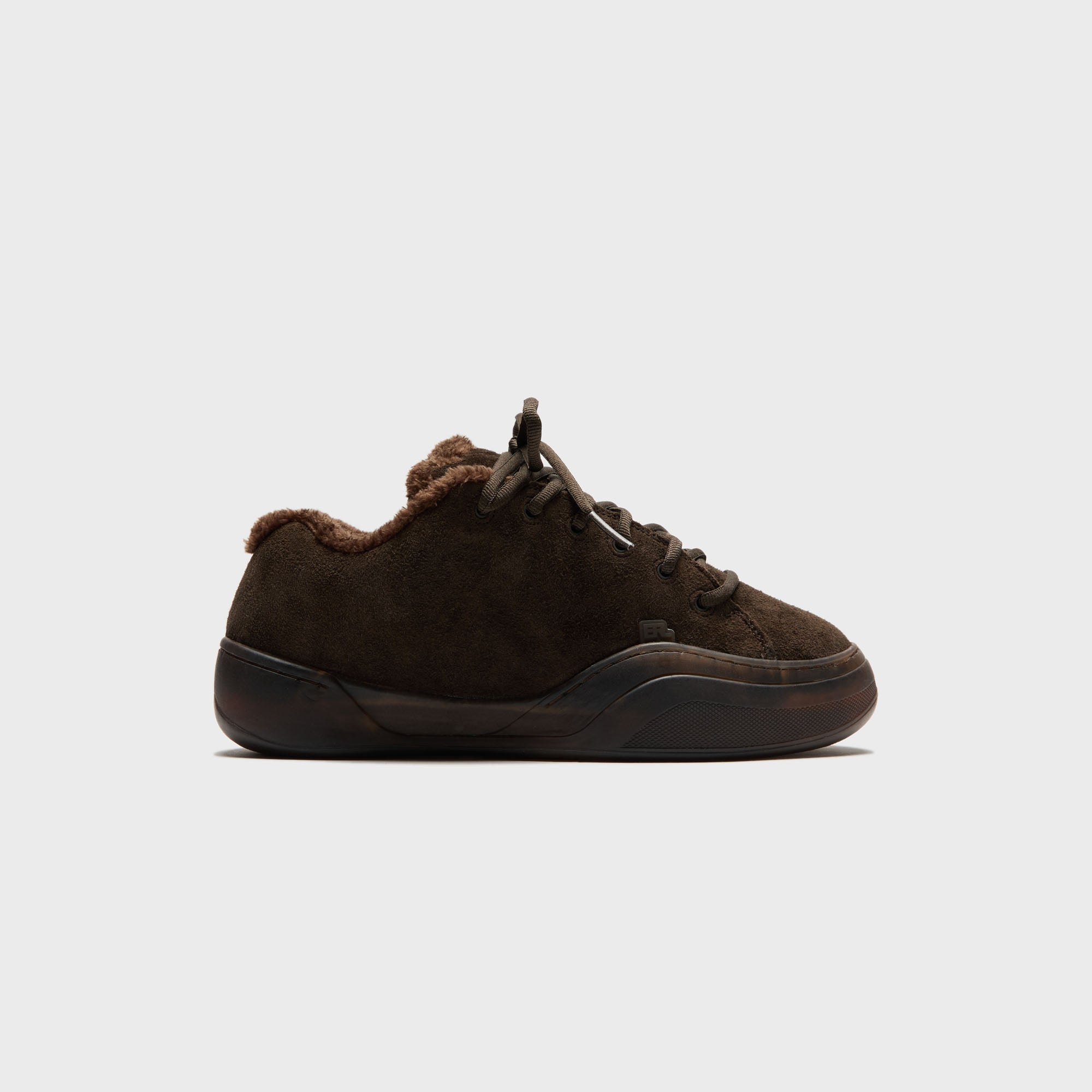 ERL Suede Vamp Sneakers - Dark Brown – Kith