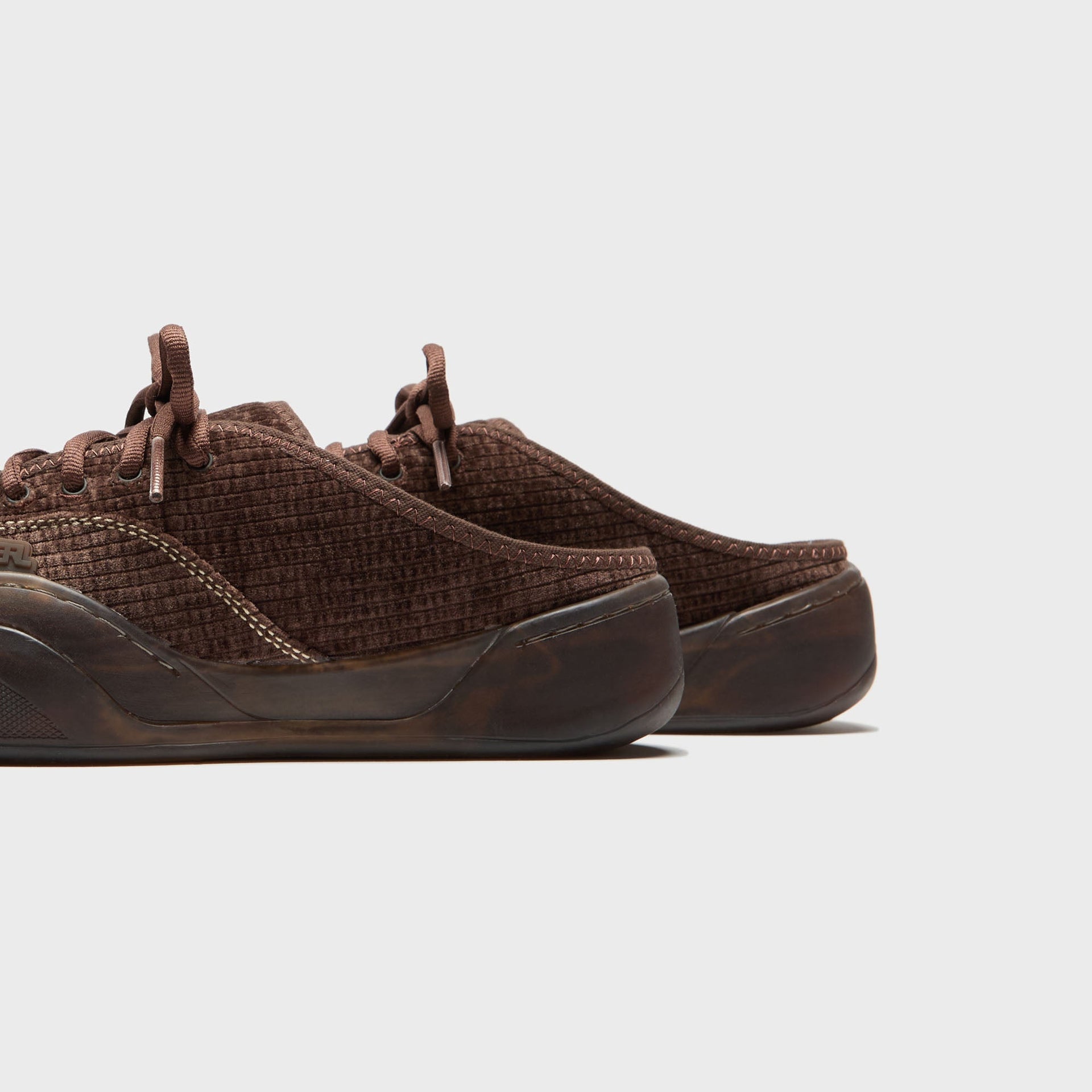 ERL Corduroy Camino Sneakers - Brown