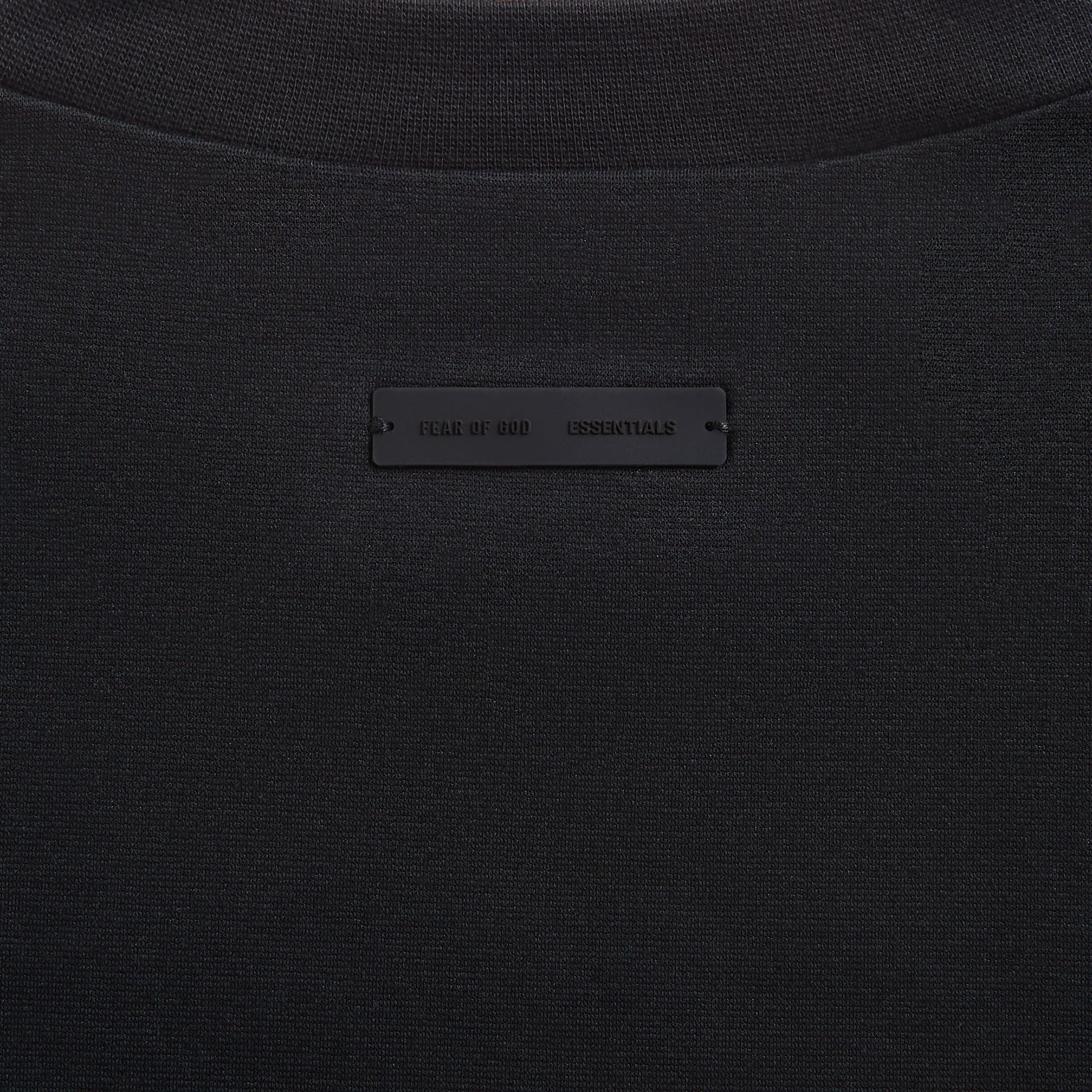 Essentials Ponte 90's Short Sleeve Tee - Vintage Black