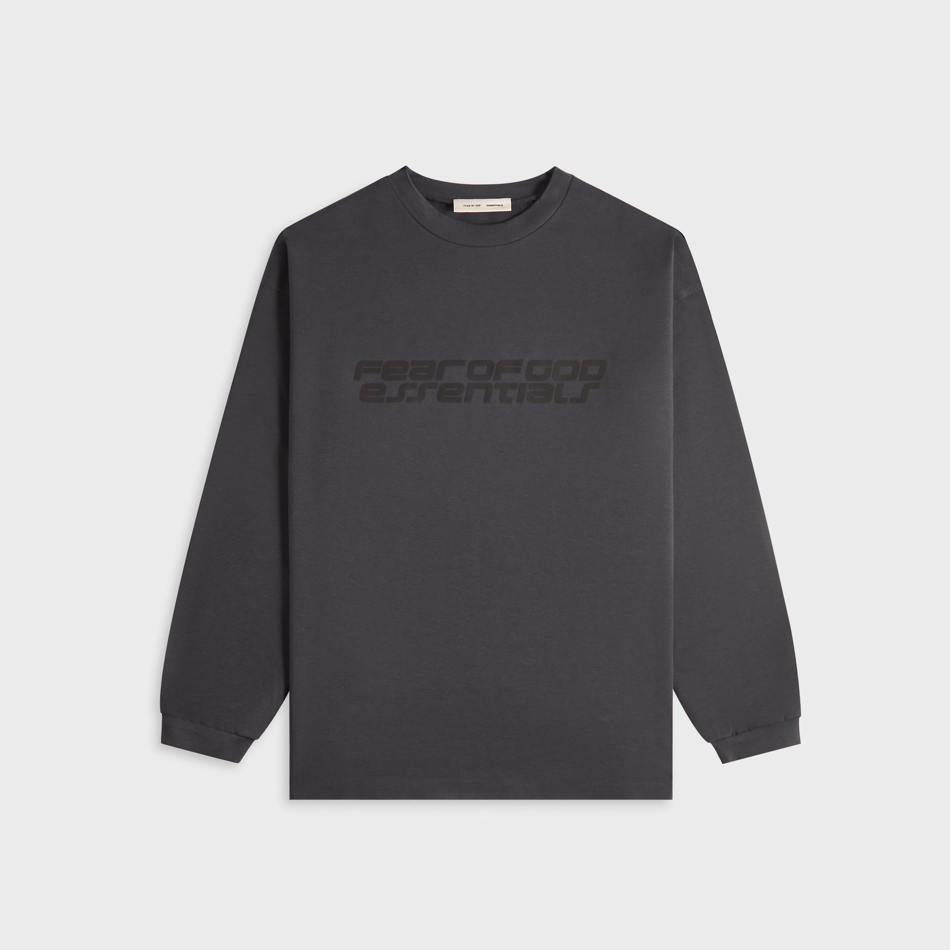 Essentials 90's Long Sleeve Tee - Iron Grey