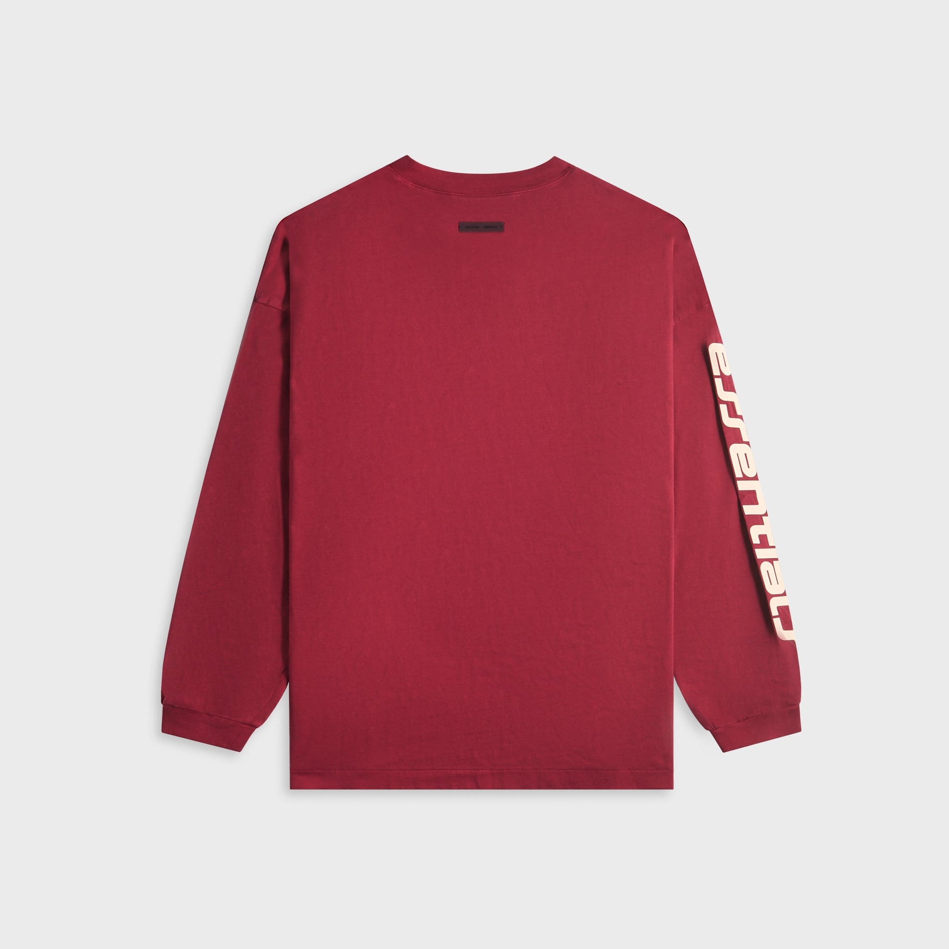 Essentials 90's Long Sleeve Tee - Crimson