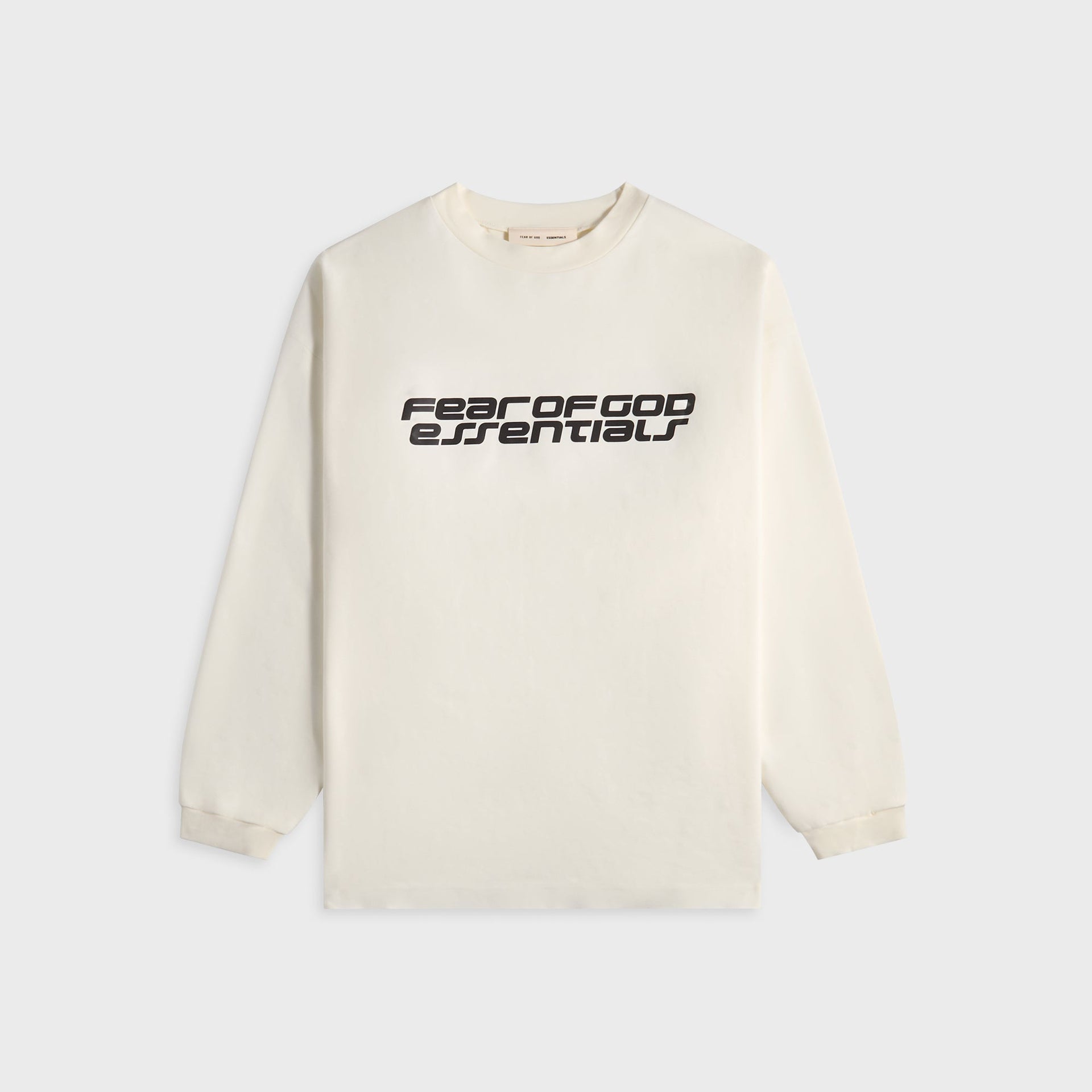 Essentials 90's Long Sleeve Tee - Ivory