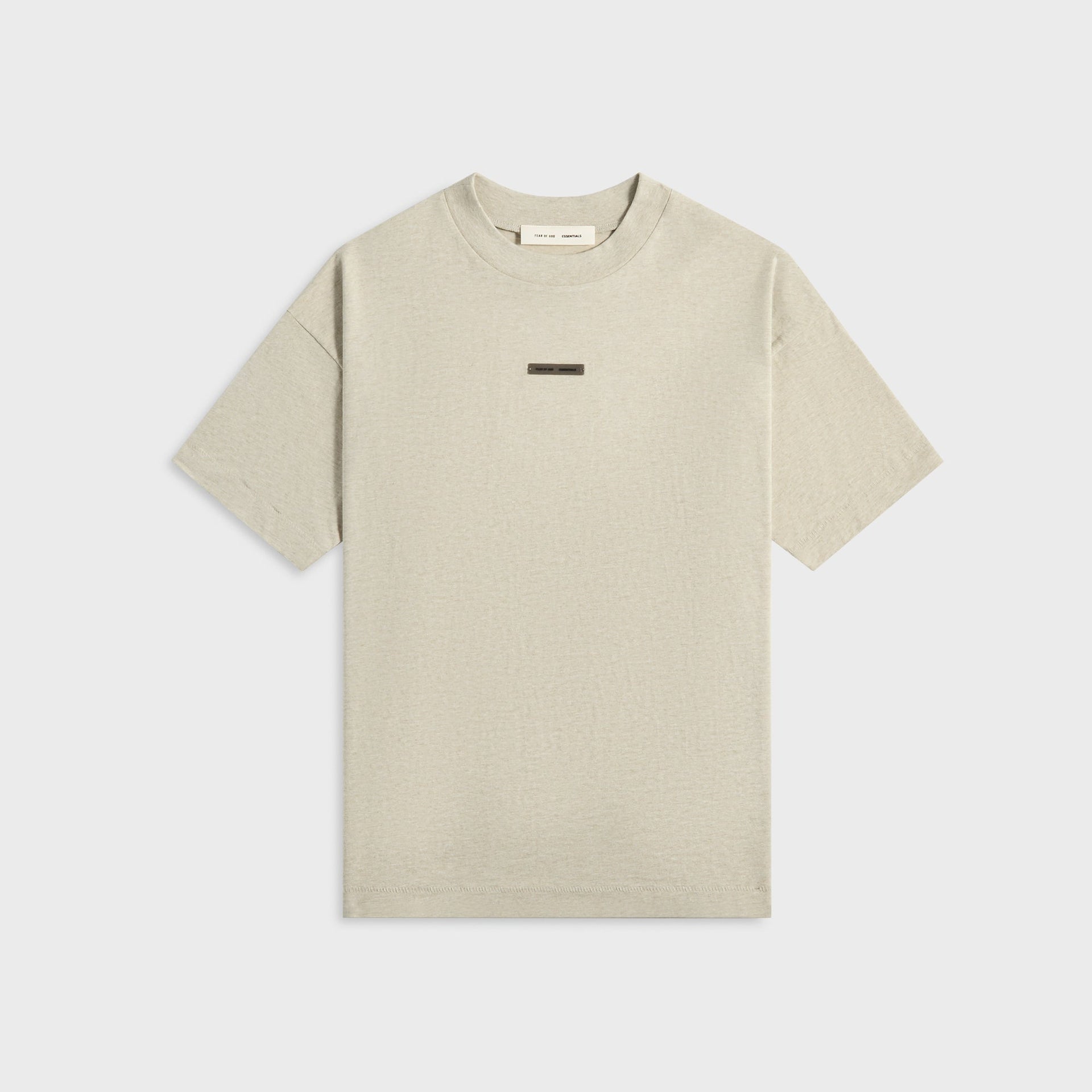 Essentials Classic Fit Tee in Heather Stone