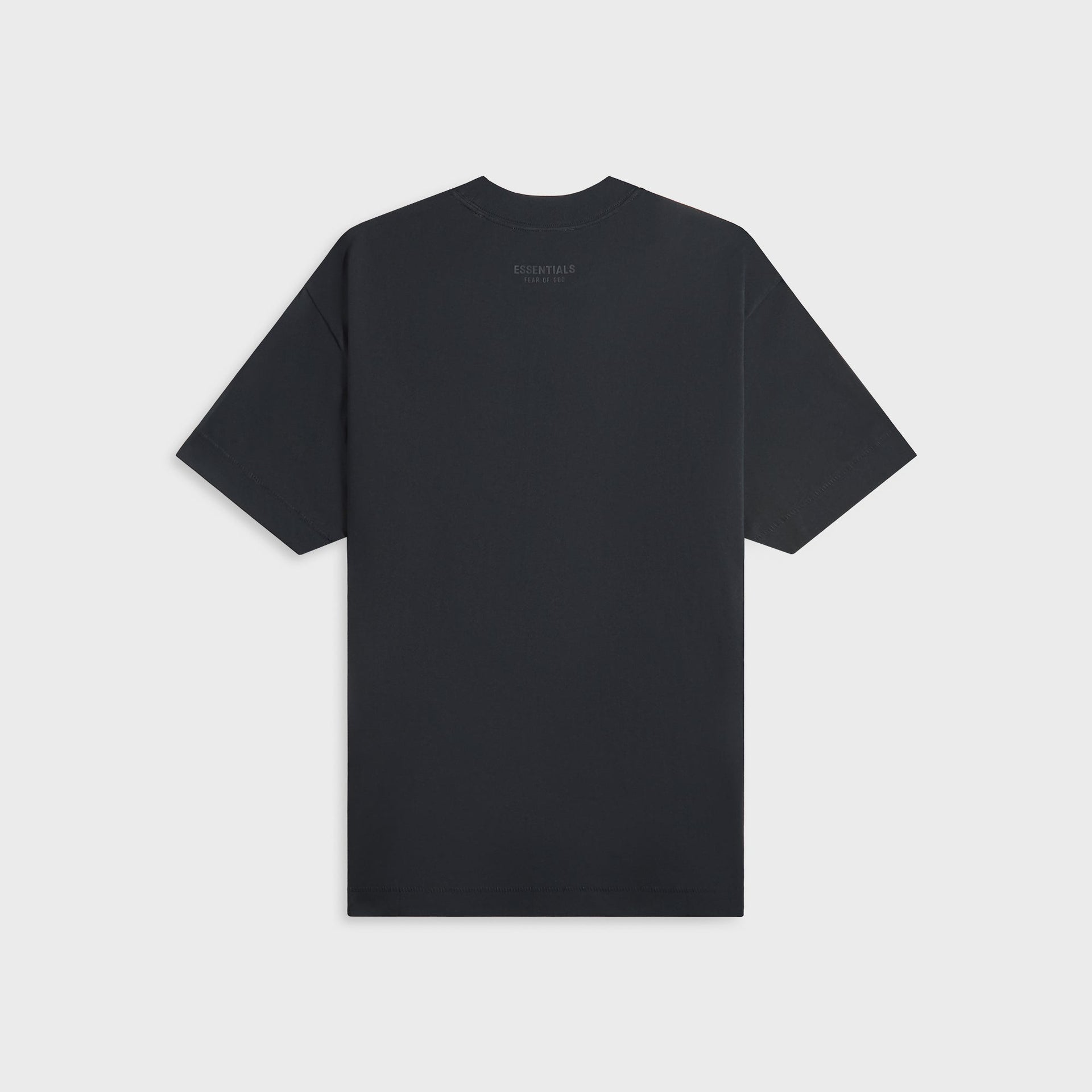 Essentials Vintage Fit Tee in Jet Black