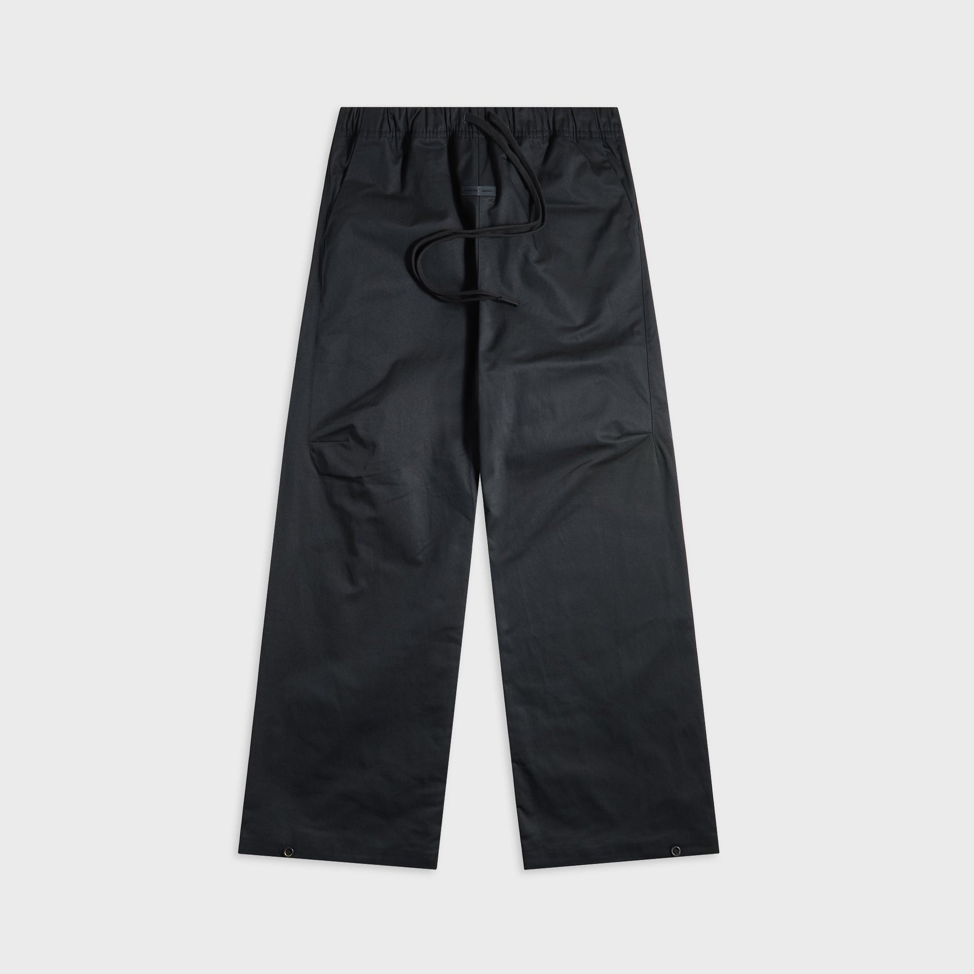 Essentials Poly Twill Work Pant in Jet Black