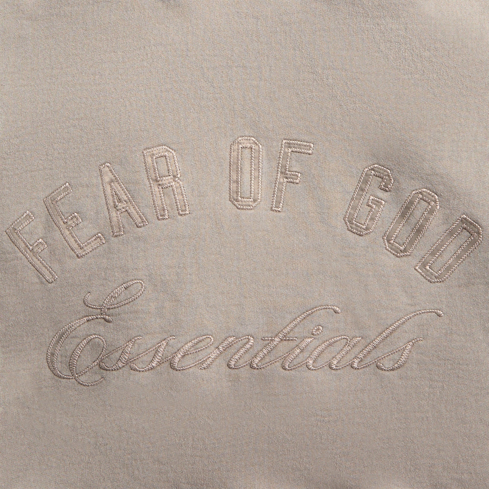 Essentials Classic Full Zip Hoodie - Smoke Grey