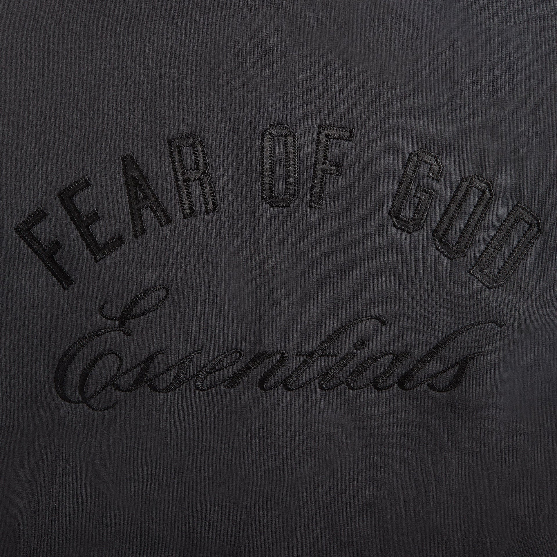 Essentials Classic Full Zip Hoodie - Vintage Black