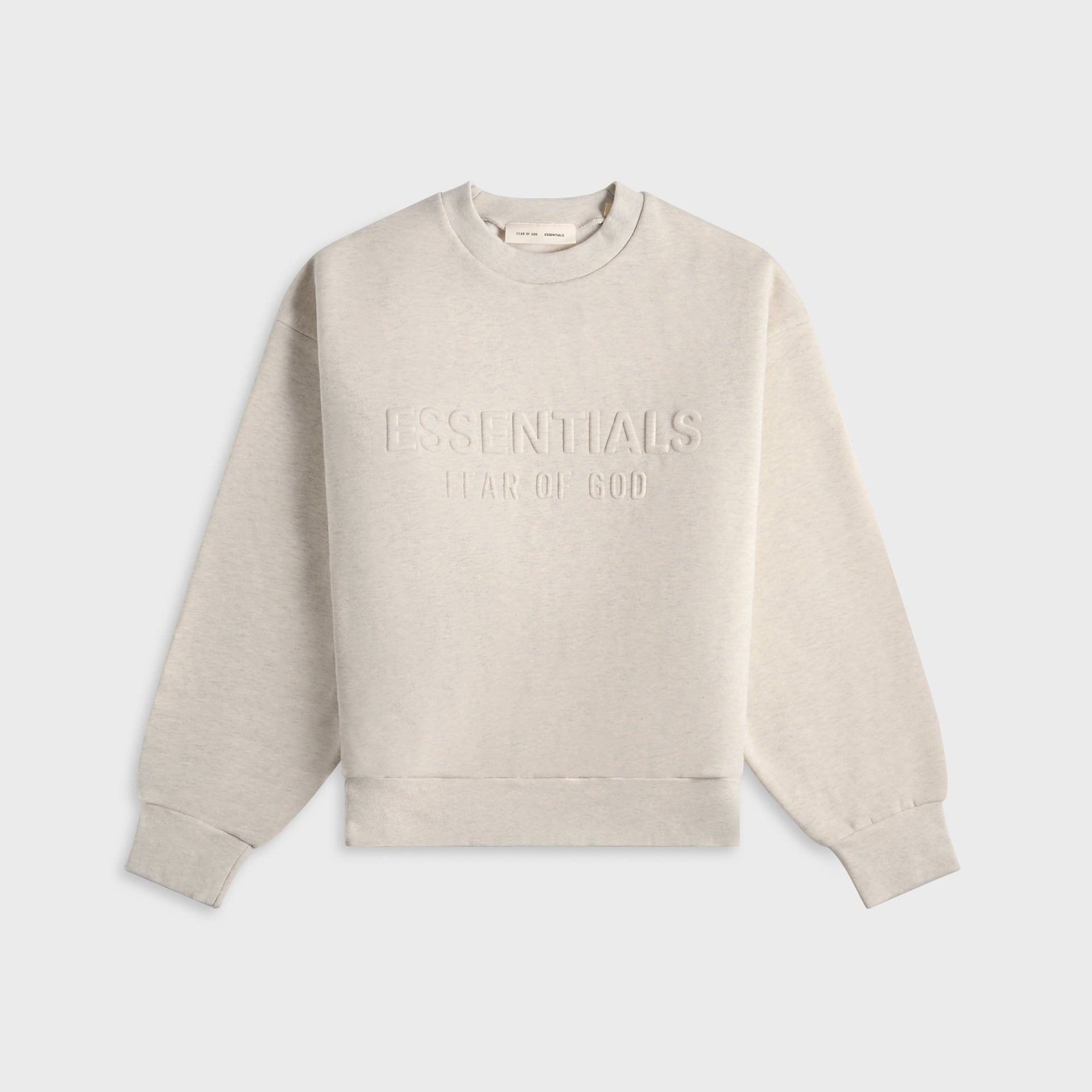 Essentials Classic Crewneck Sweatshirt - Oatmeal Heather