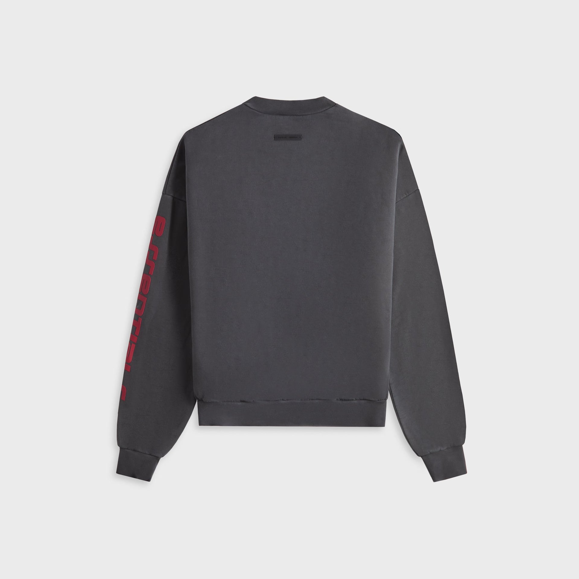 Essentials Cropped Relaxed Chicago Sweatshirt - Iron Grey