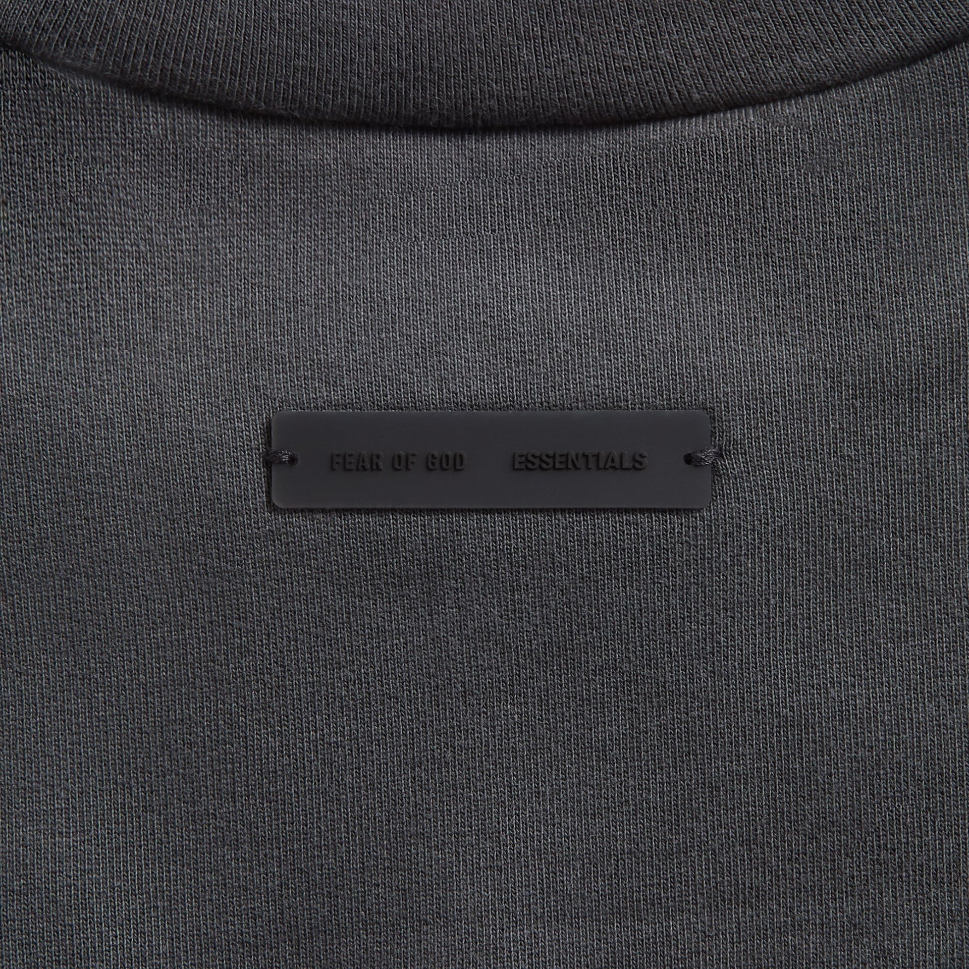 Essentials Cropped Relaxed Chicago Sweatshirt - Iron Grey
