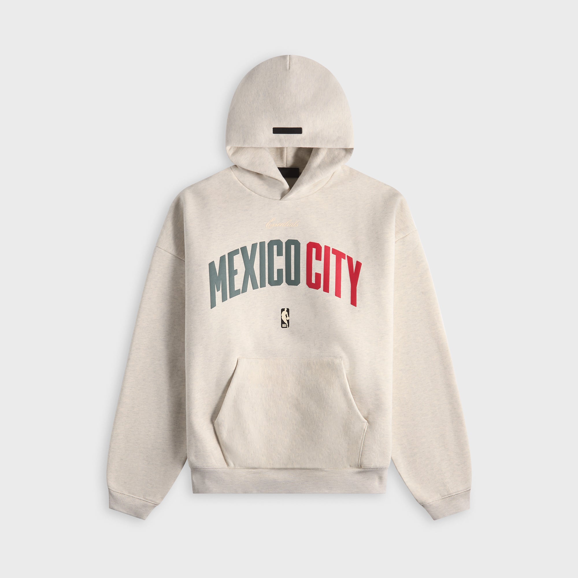 Essentials Mexico City 90's Hoodie - Oatmeal Heather / Light Heather – Kith