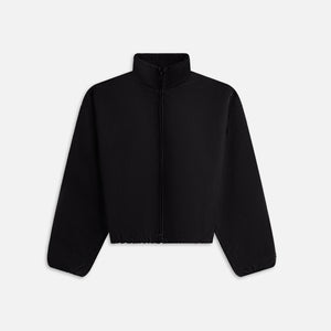 Essentials Textured Nylon Track Jacket - Black