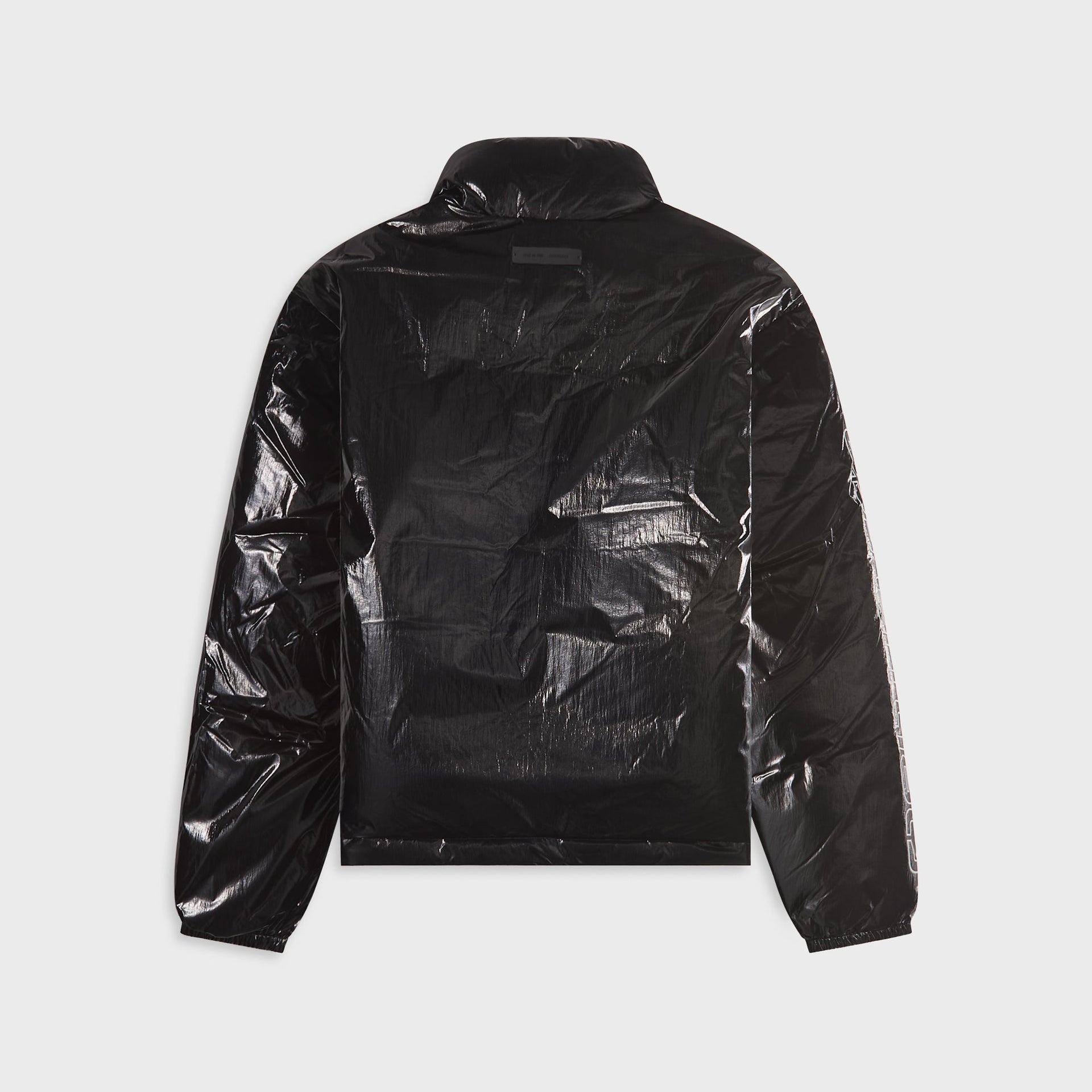 Essentials Fear of God Puffer Jacket - Metallic Black