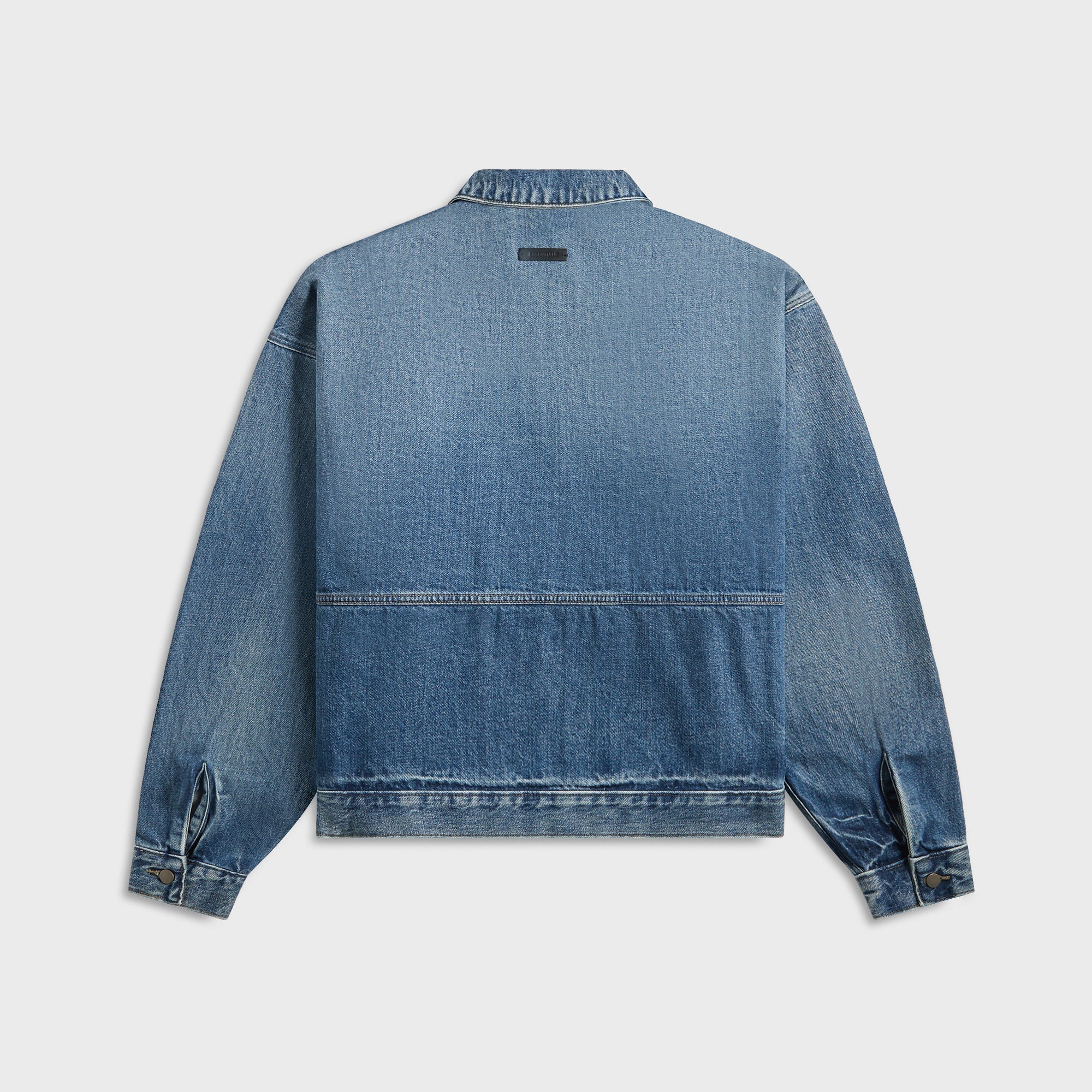 Essentials Denim Trucker Jacket - Classic Blue – Kith