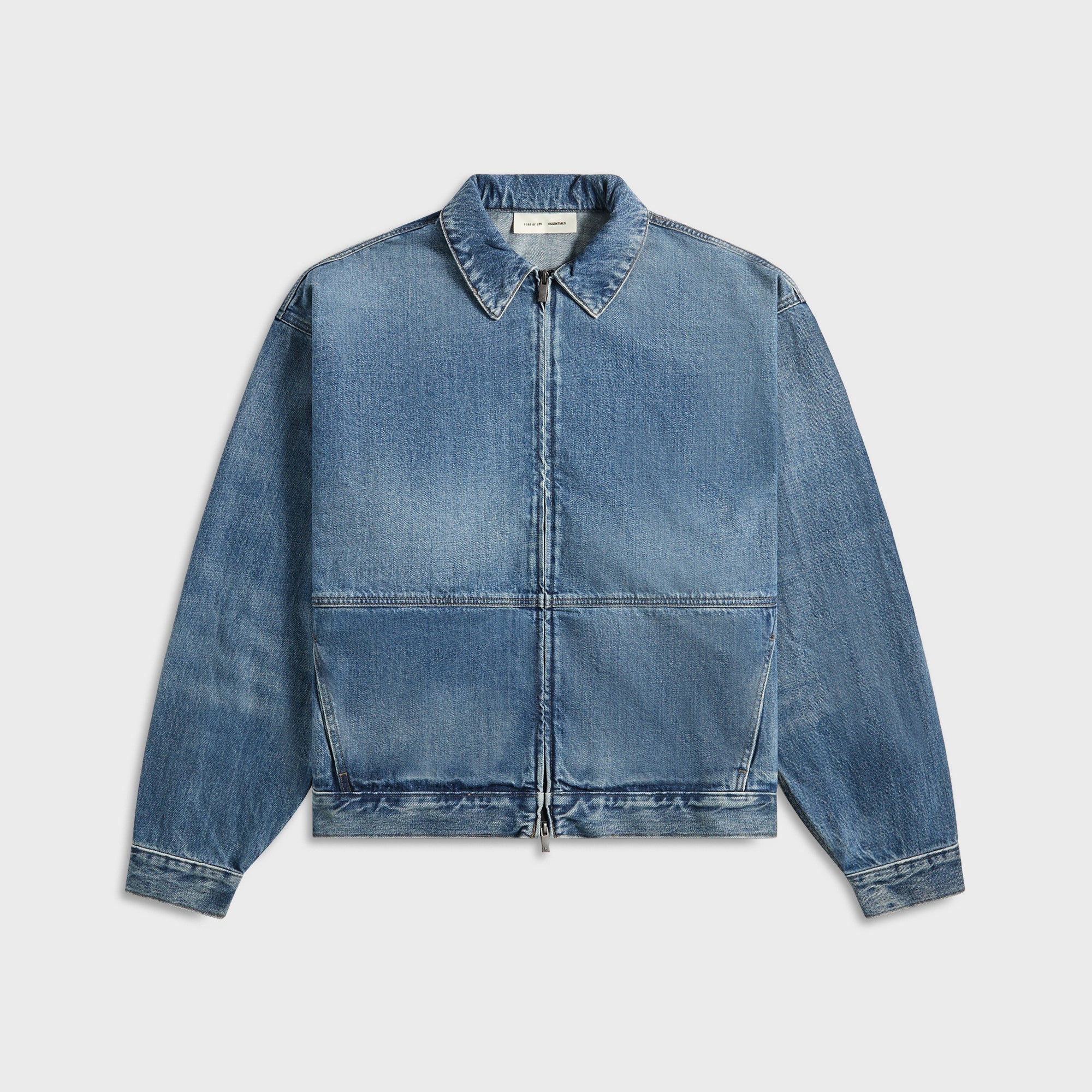 Essentials Denim Trucker Jacket - Classic Blue – Kith