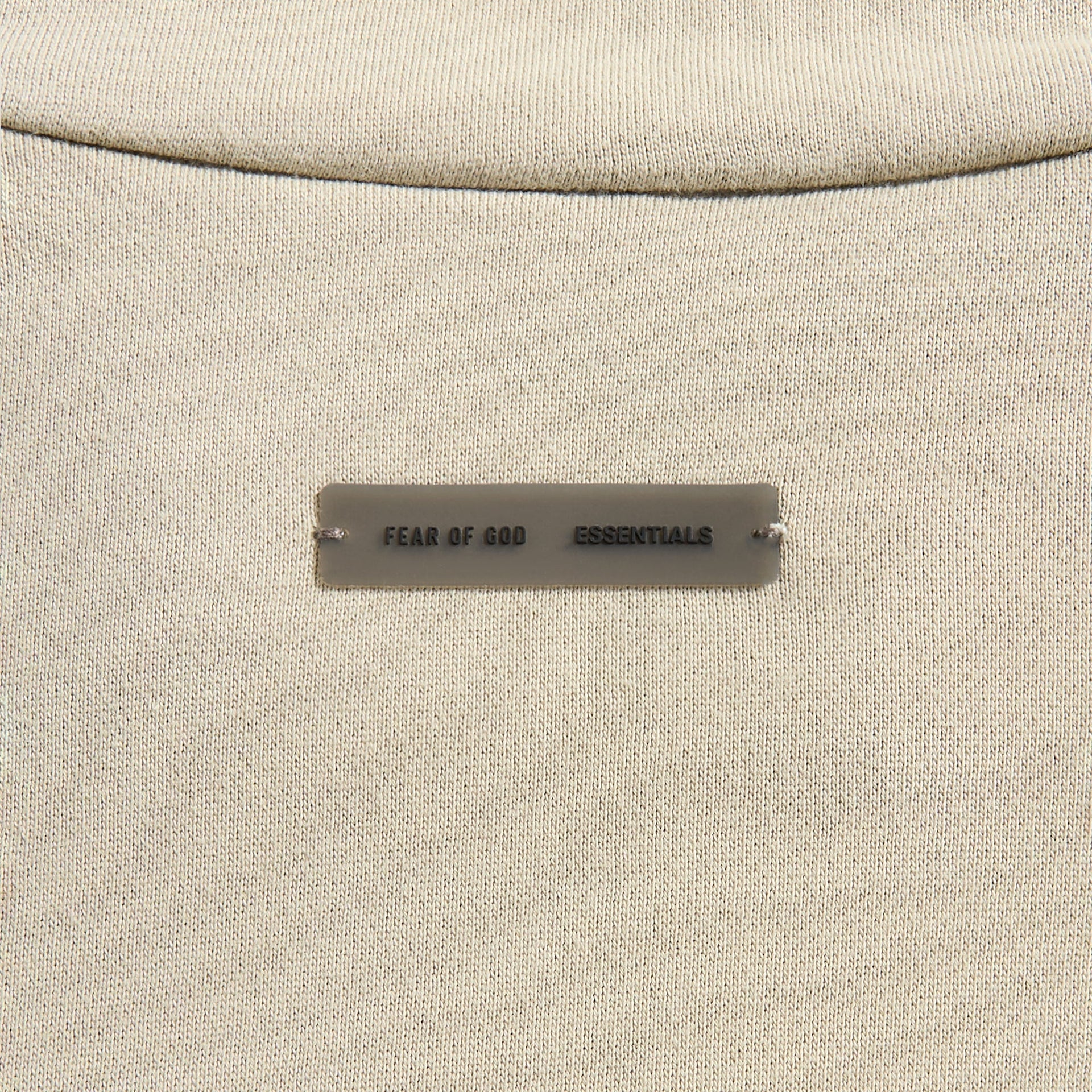 Essentials Modern Fit Fleece Track Jacket - Abbey Stone