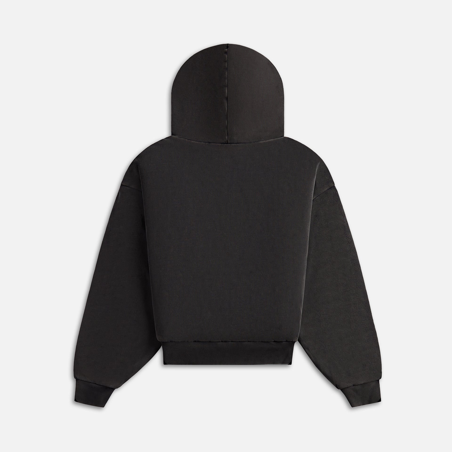 Entire Studios Thermal Hoodie - Washed Black